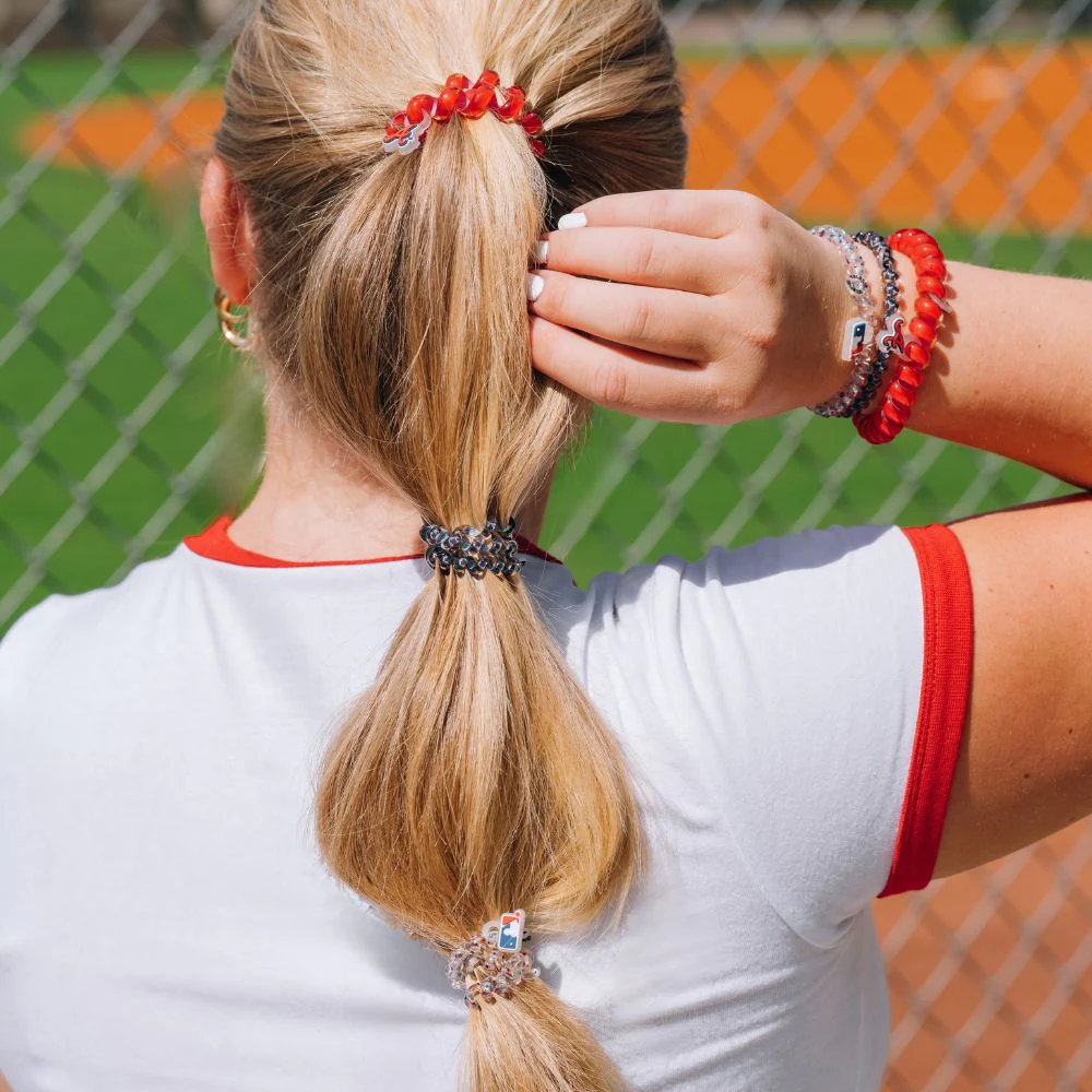 Atlanta Braves Small Hair Ties - Image 4
