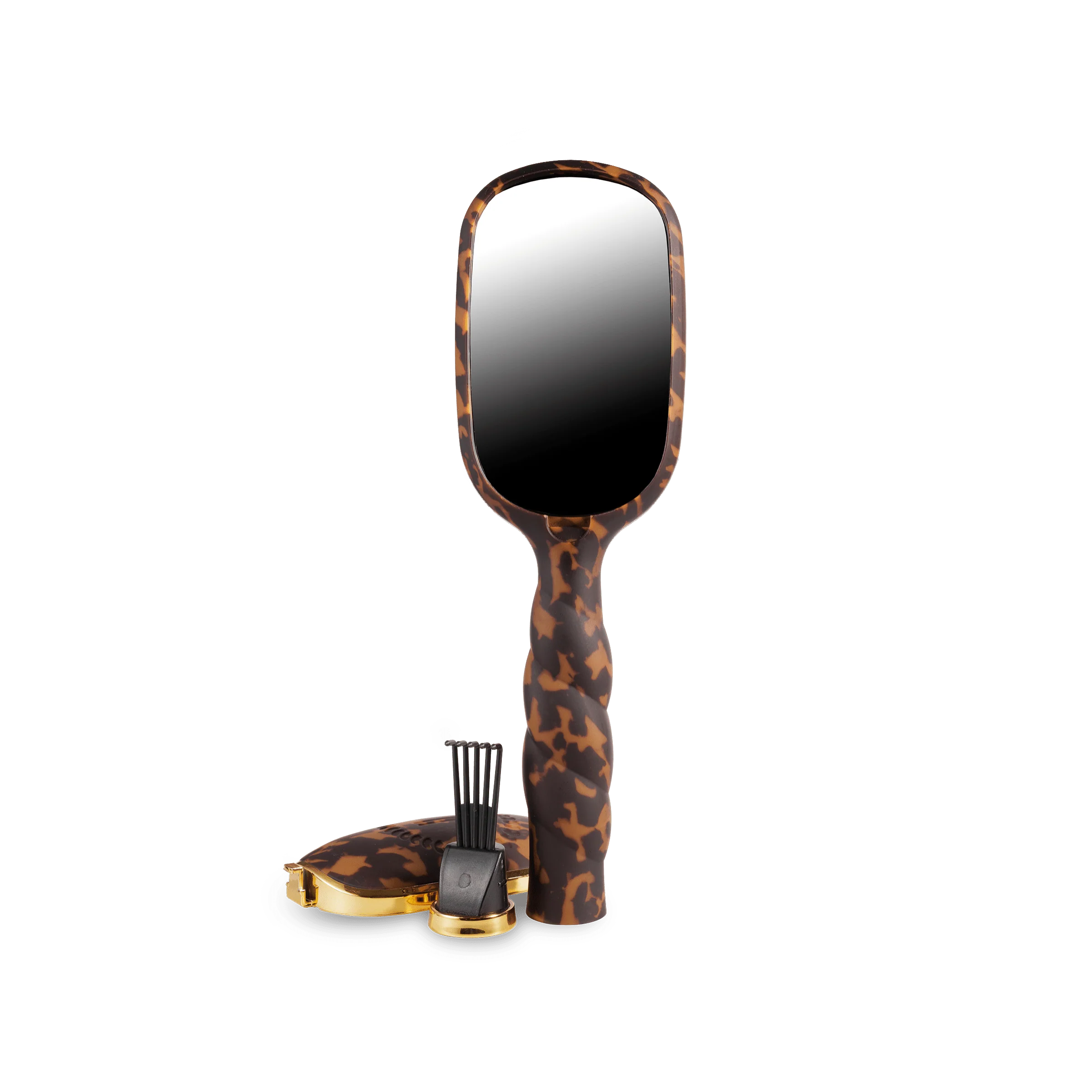 Boar Bristle Hair Brush - Tortoise - Image 6