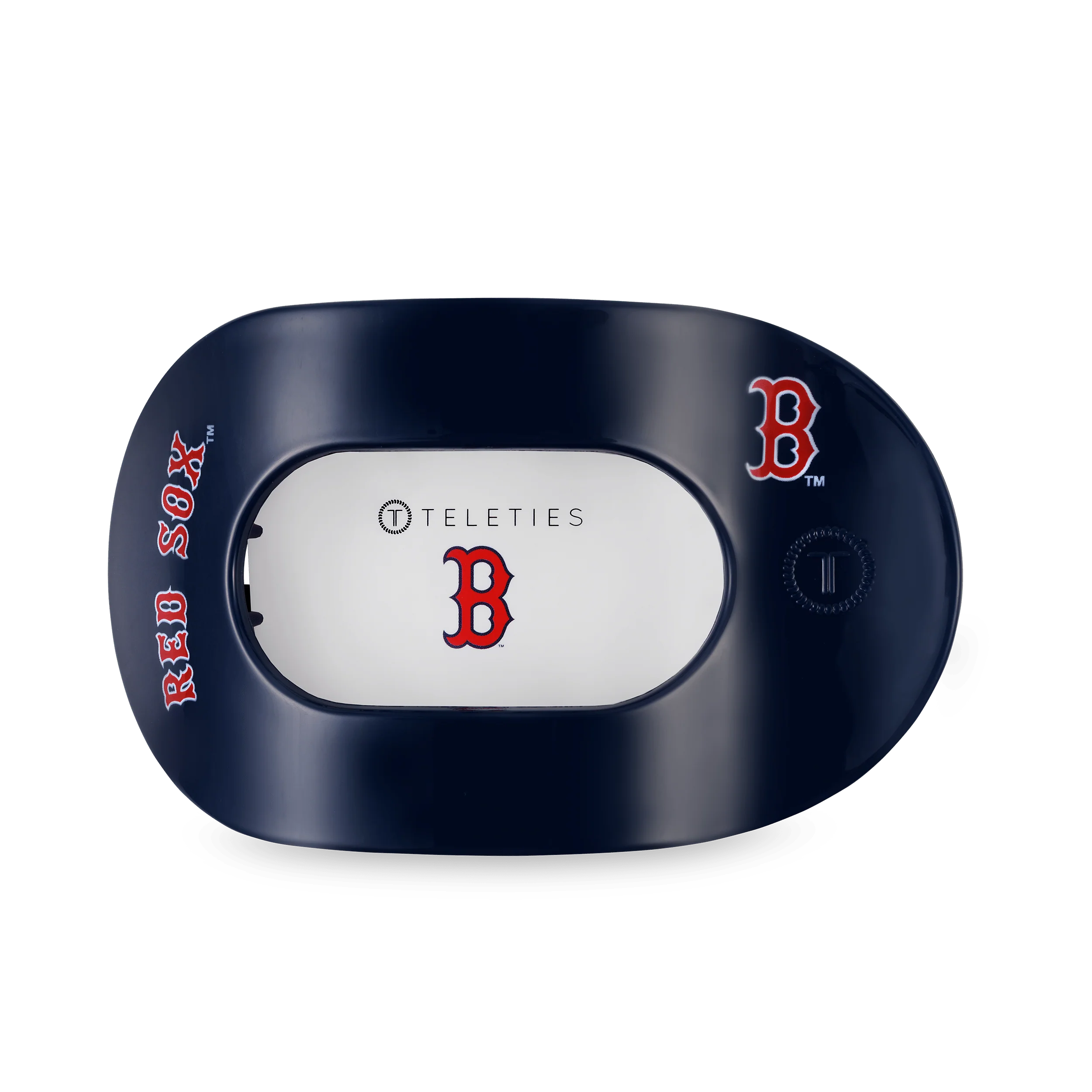 Boston Red Sox Large Flat Round Hair Clip - Image 2