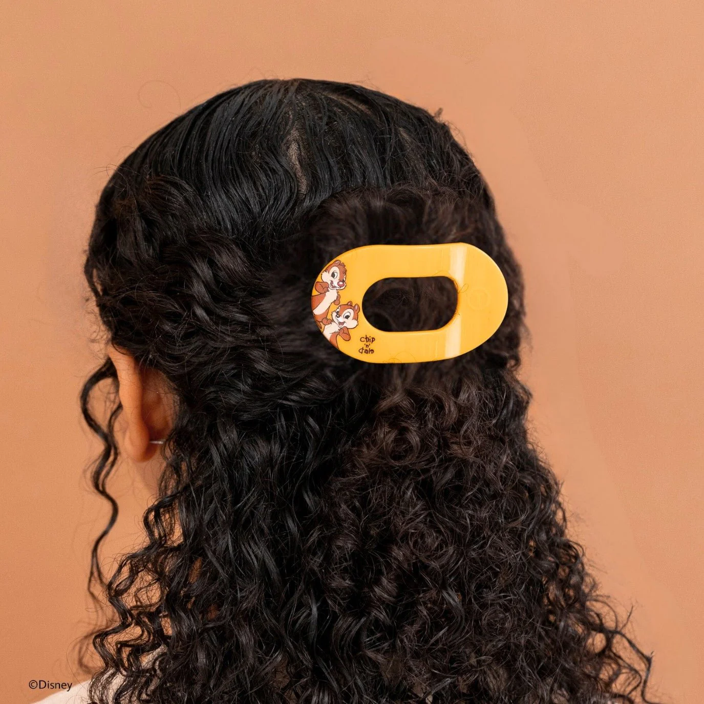 Chip 'N Dale Small Flat Round Hair Clip - Image 4