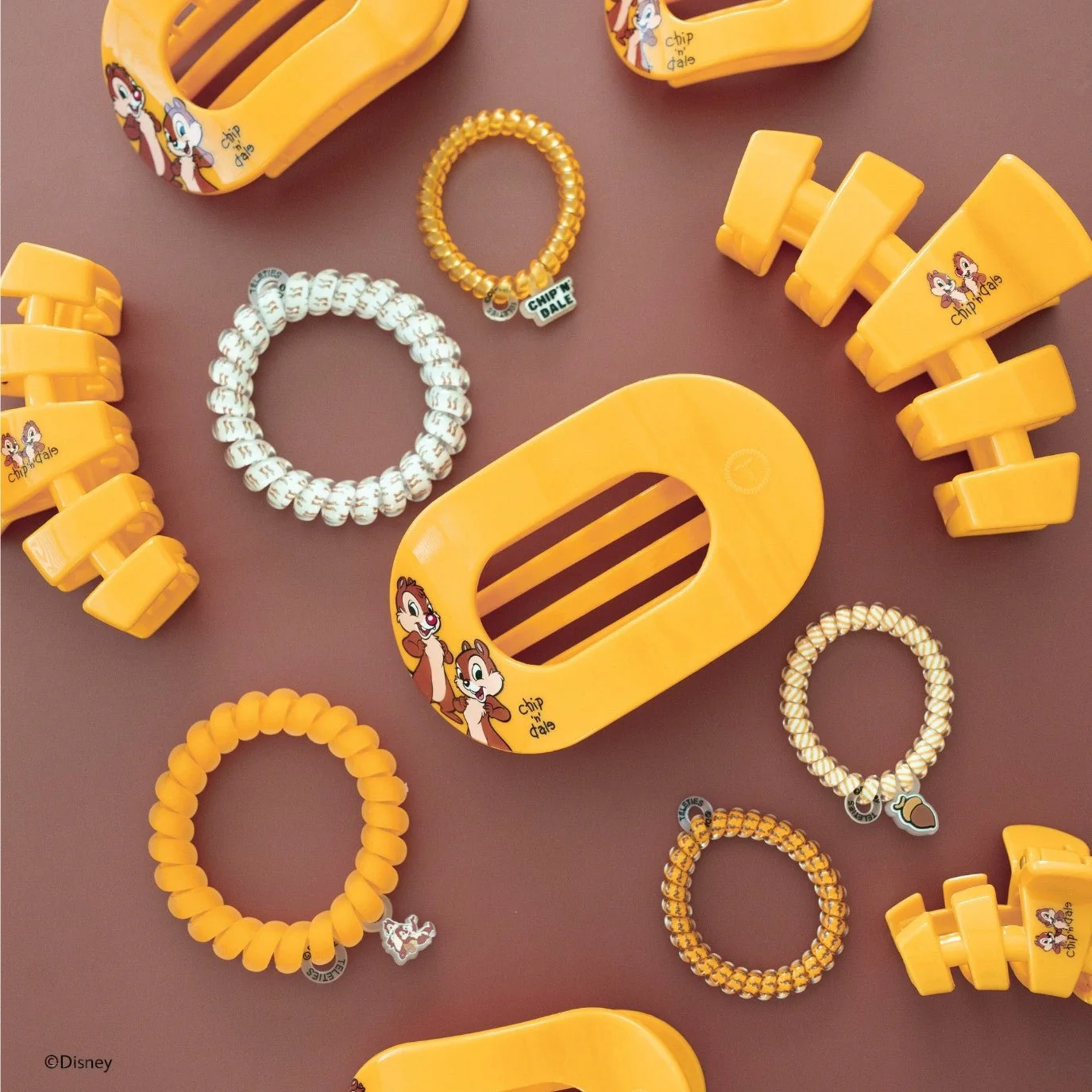 Chip 'N Dale Tiny Flat Round Hair Clip - Image 5