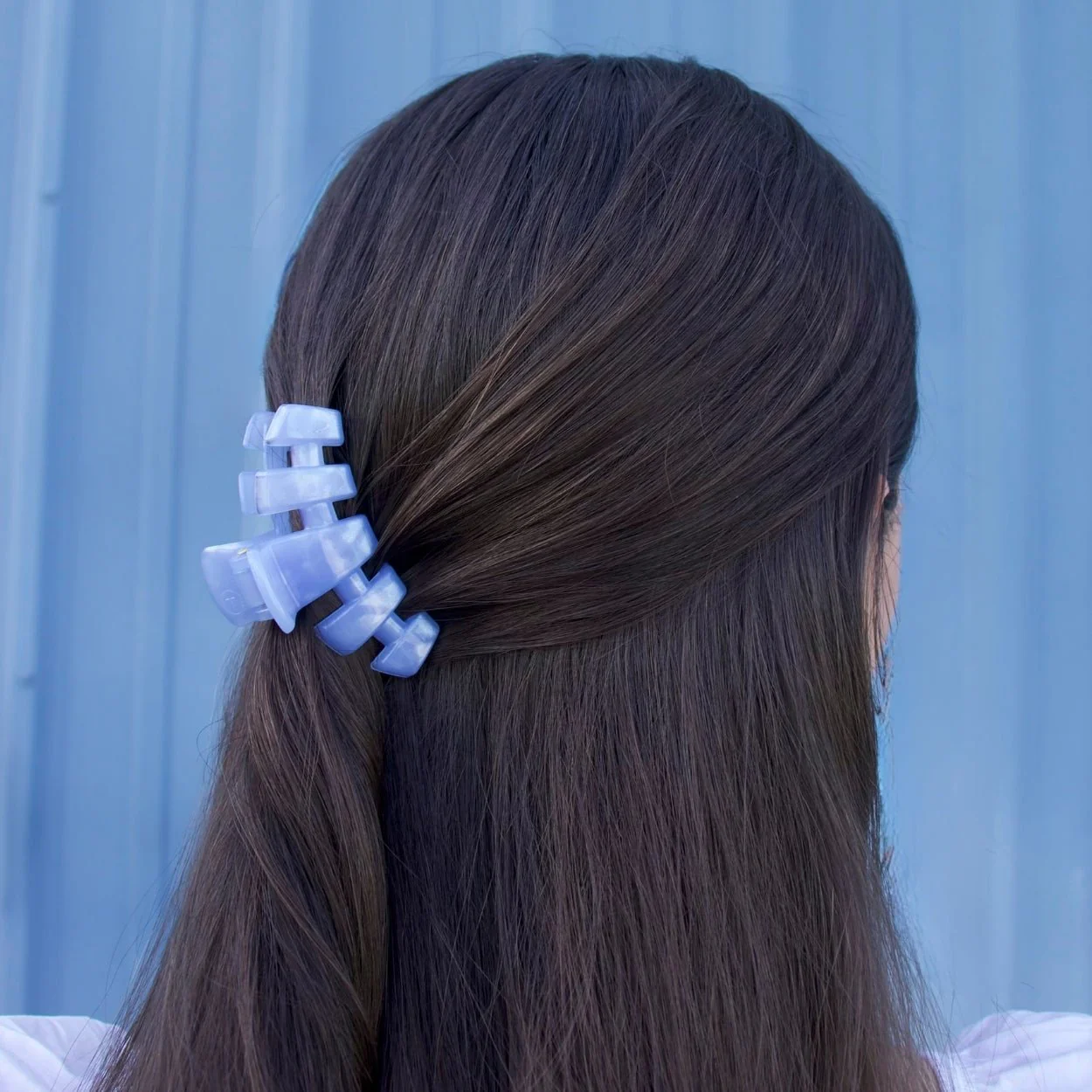 Classic Blue Lagoon Small Claw Clip - Image 3