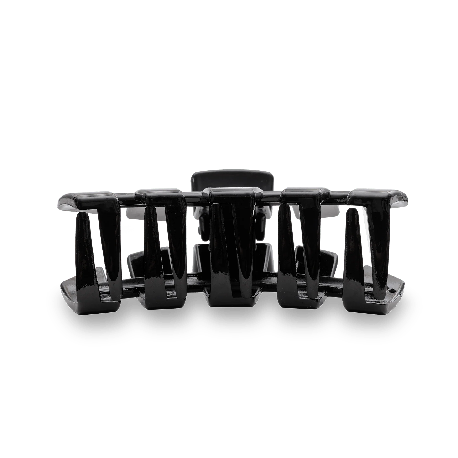 Classic Jet Black Small Claw Clip - Image 3