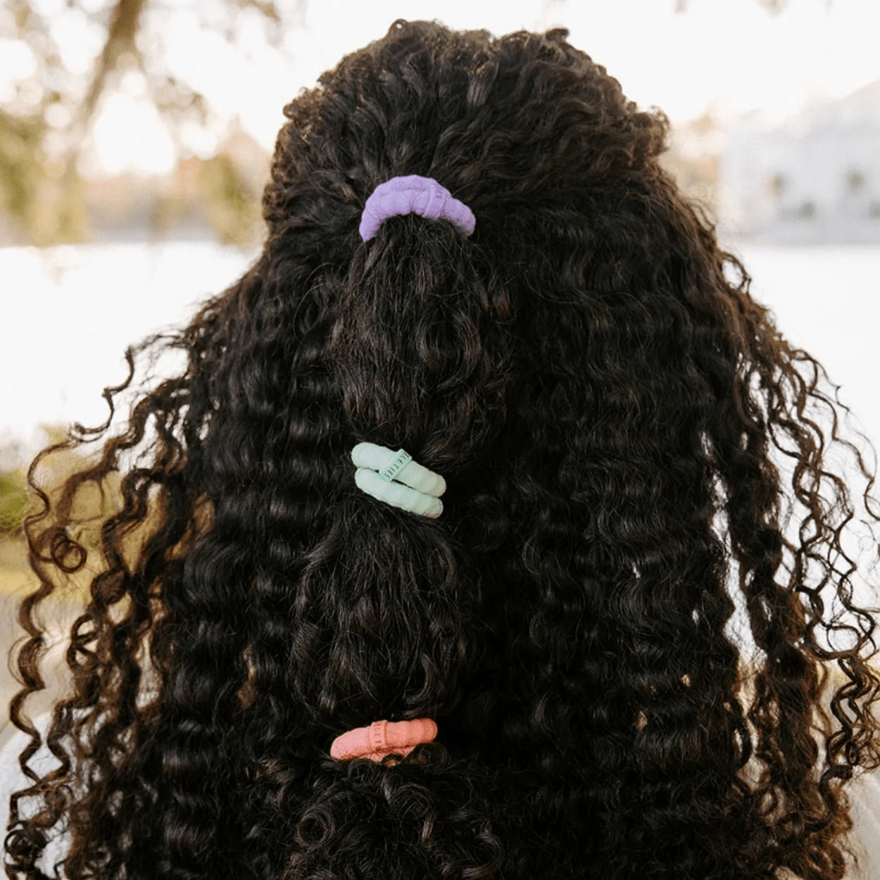 Color Rush Small Nylon Hair Ties - Image 3