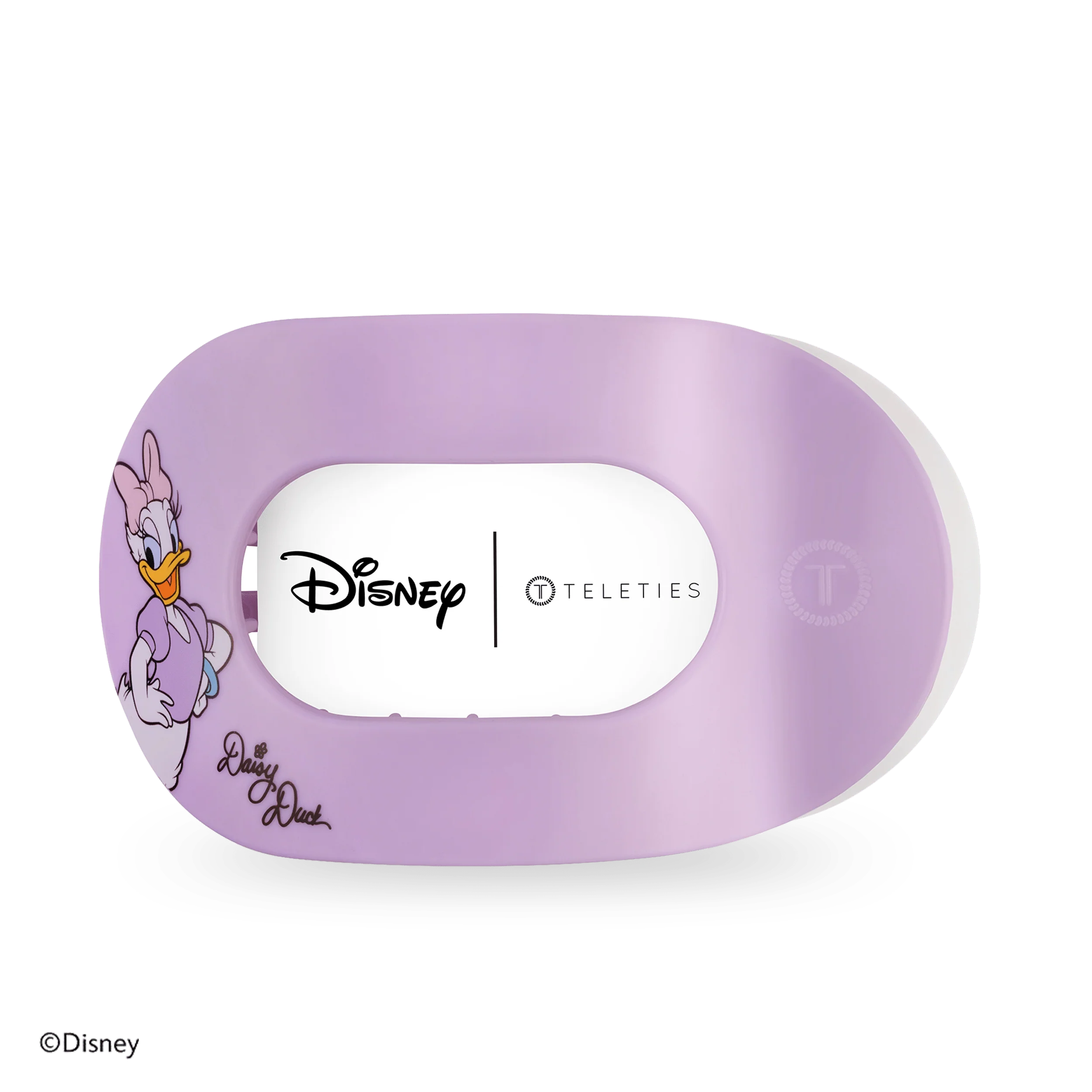 Daisy Duck Large Flat Round Hair Clip - Image 2