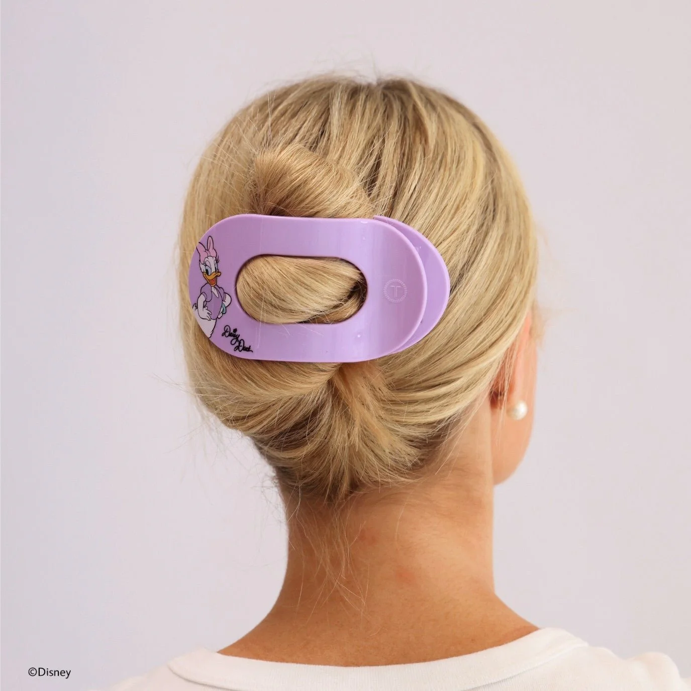 Daisy Duck Large Flat Round Hair Clip - Image 5