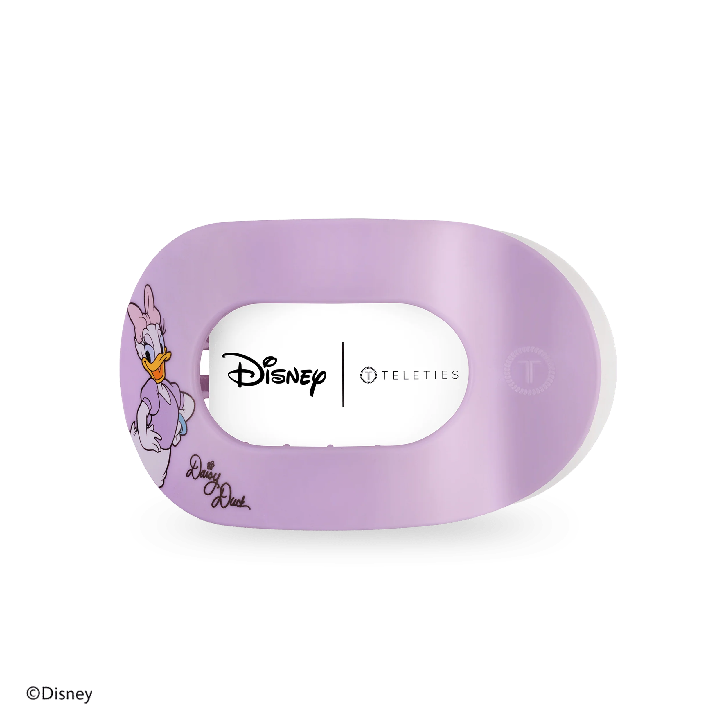 Daisy Duck Medium Flat Round Hair Clip - Image 2