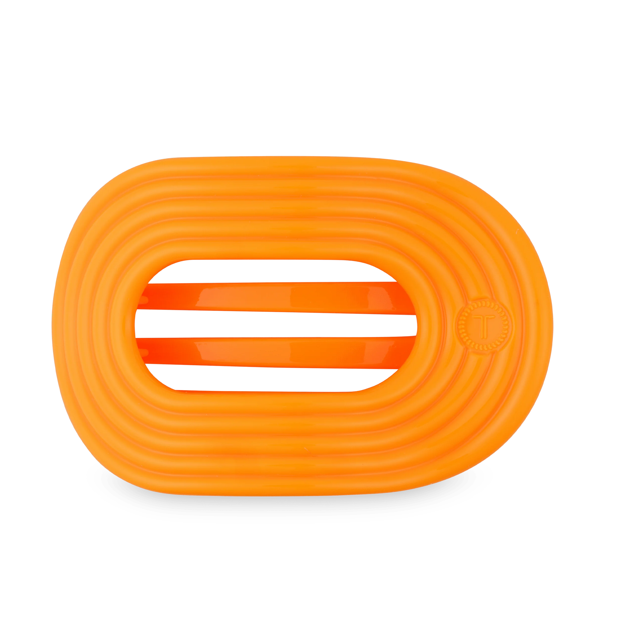 Day Rave Large Flat Round Hair Clip