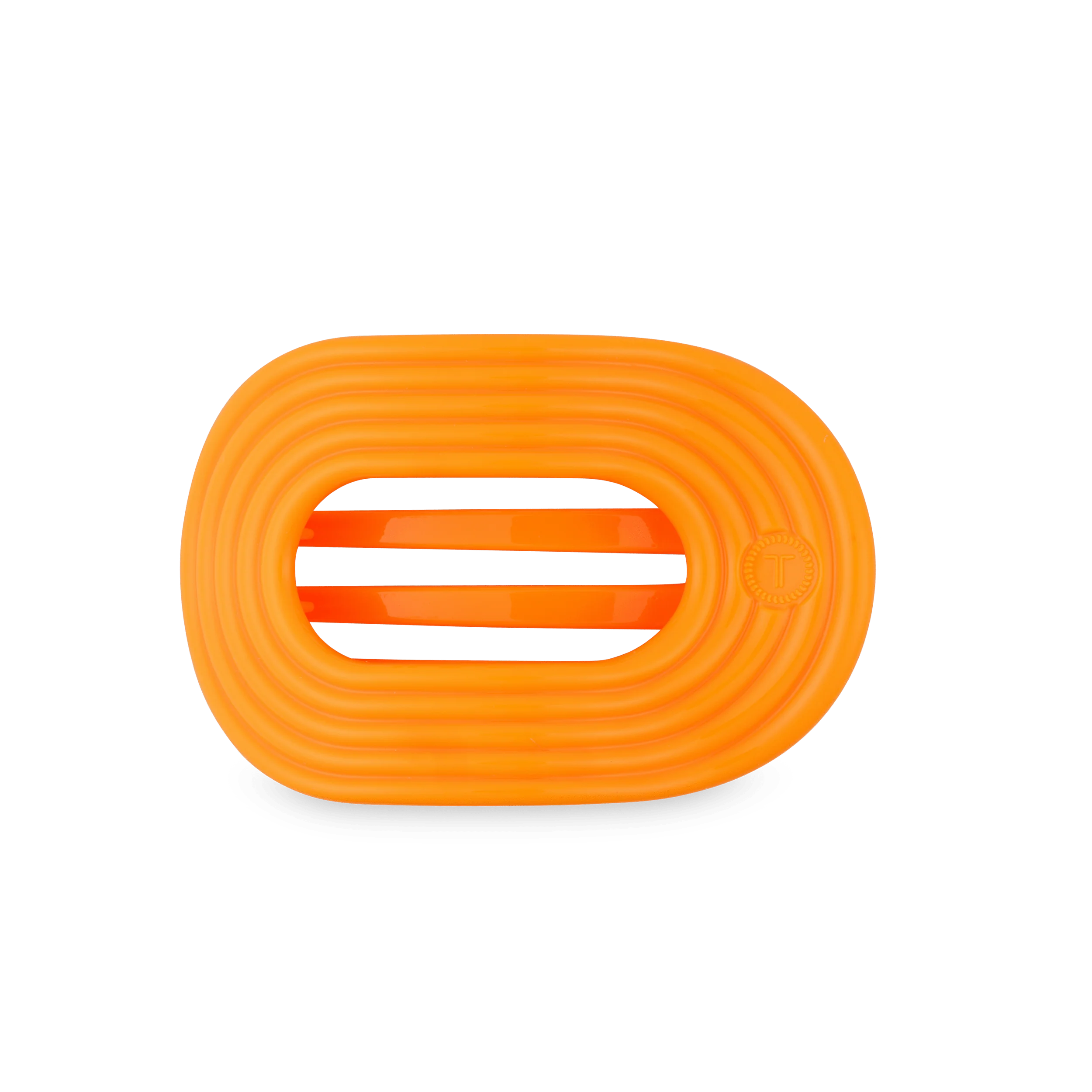 Day Rave Medium Flat Round Hair Clip