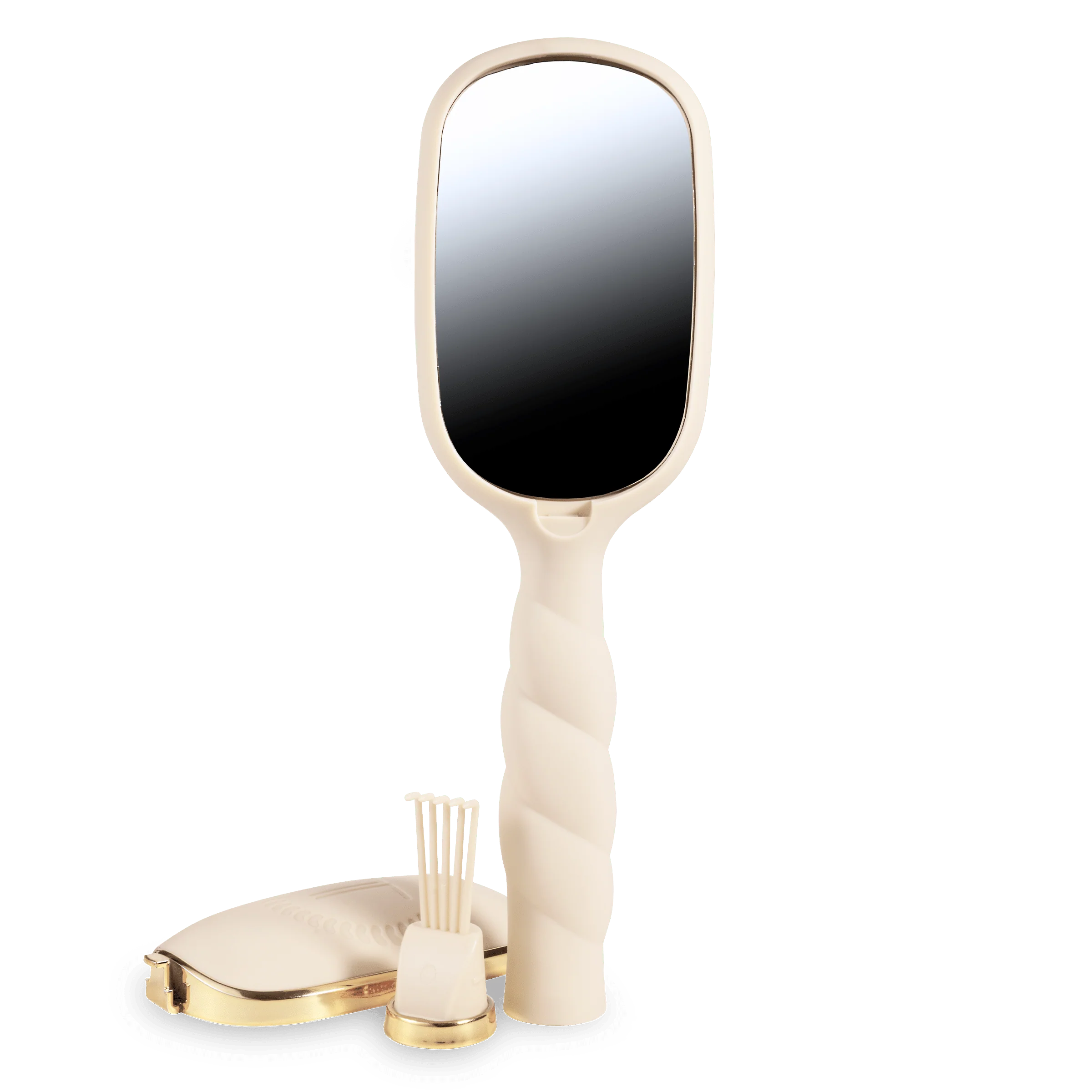 Detangler Hair Brush for Medium Hair – Tan - Image 6