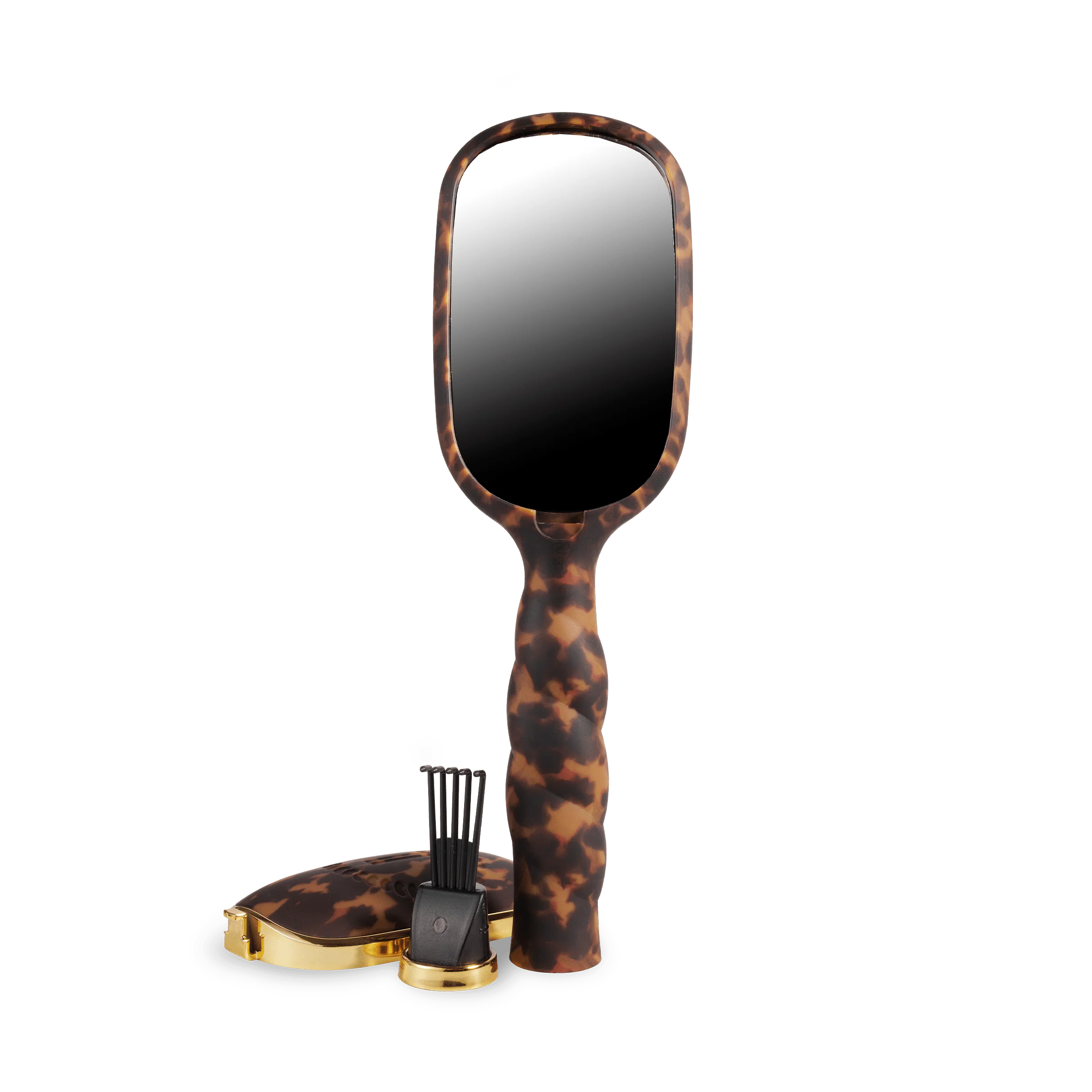 Detangler Hair Brush for Medium Hair – Tortoise - Image 6