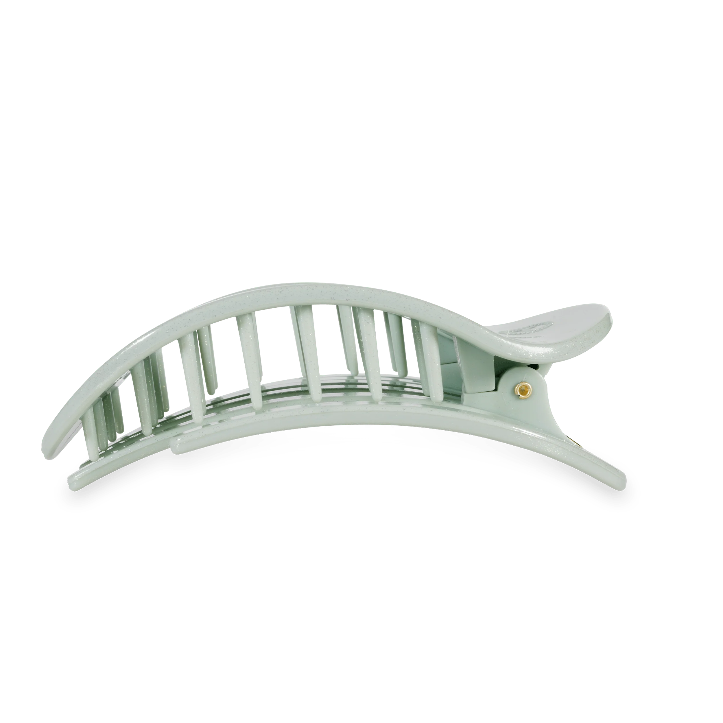Dew Drop Large Flat Round Hair Clip - Image 3