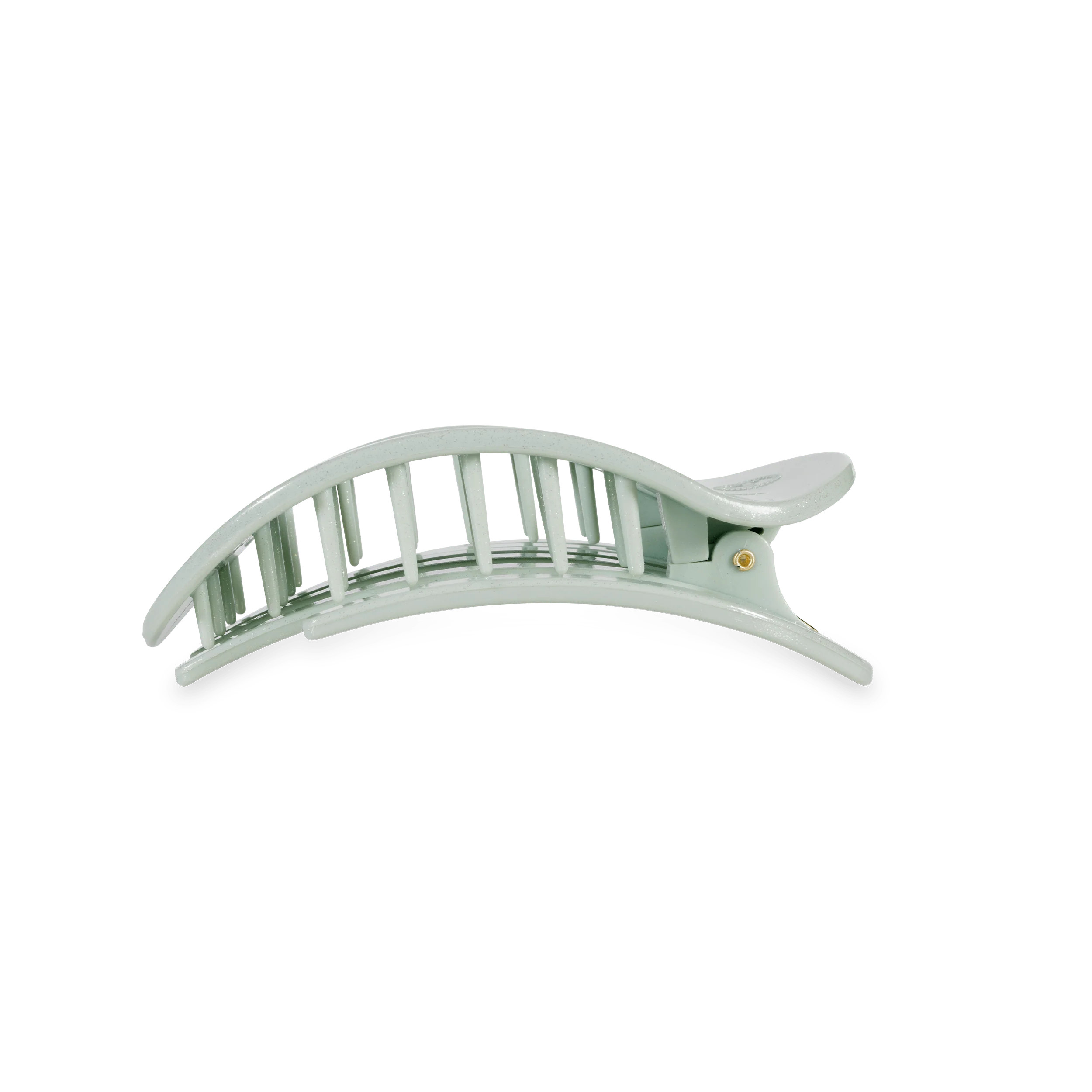 Dew Drop Medium Flat Round Hair Clip - Image 3