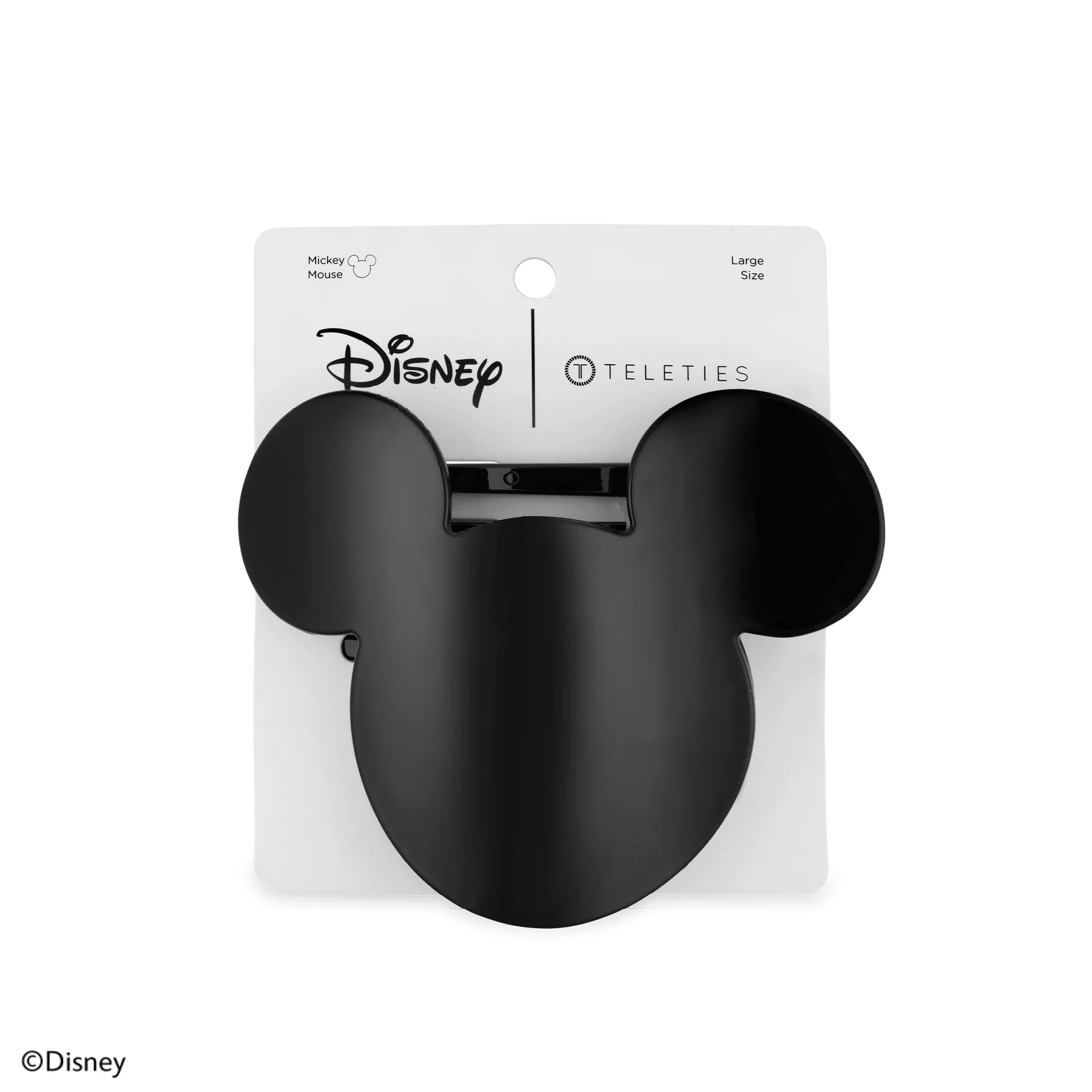Disney: Mickey Mouse Shaped Large Flat Hair Clip - Image 4