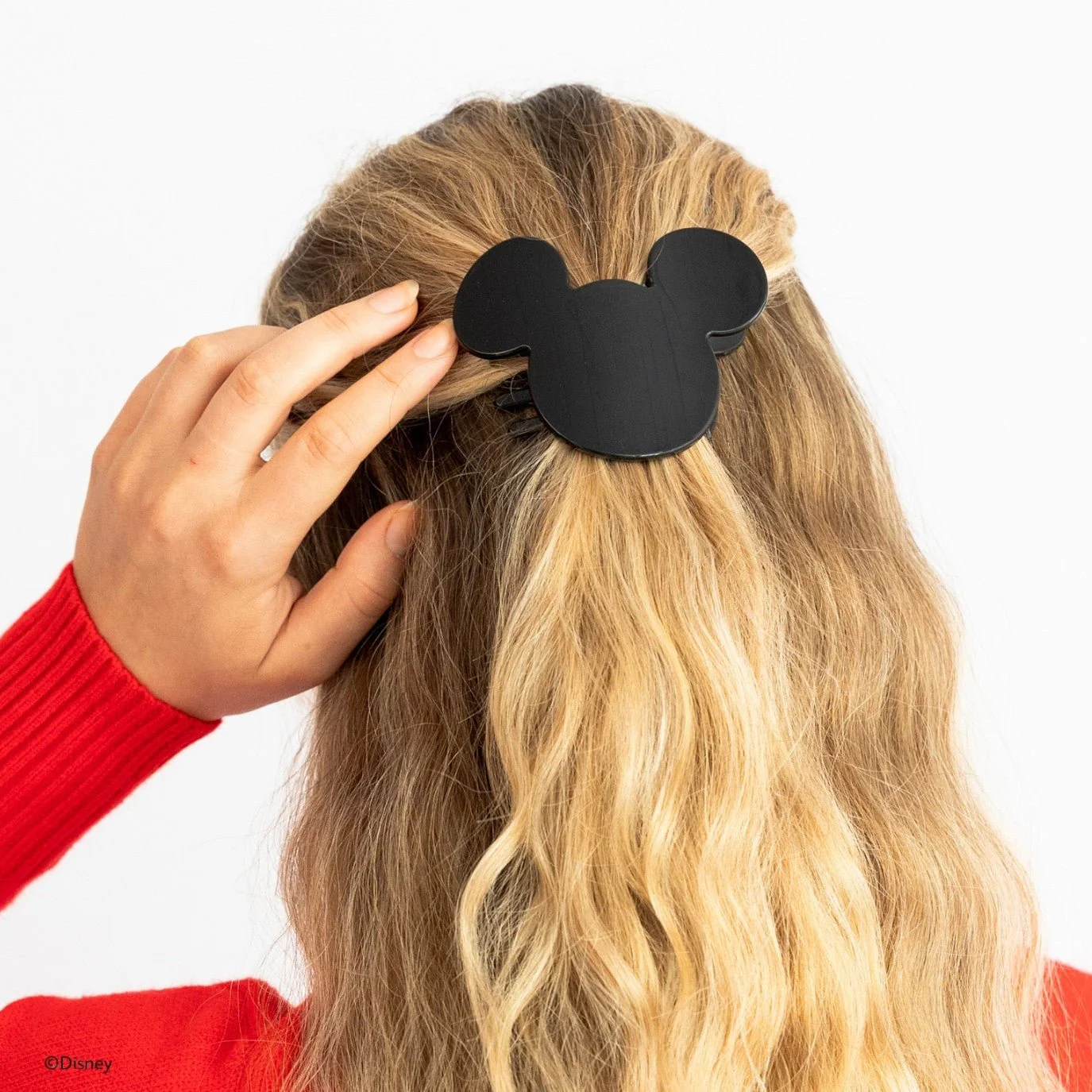 Disney: Mickey Mouse Shaped Small Flat Hair Clip - Image 2