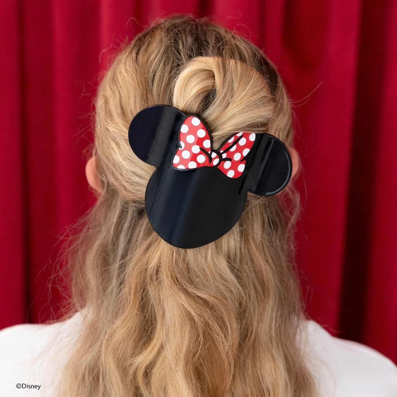 Disney: Minnie Mouse Shaped Large Flat Hair Clip - Image 3