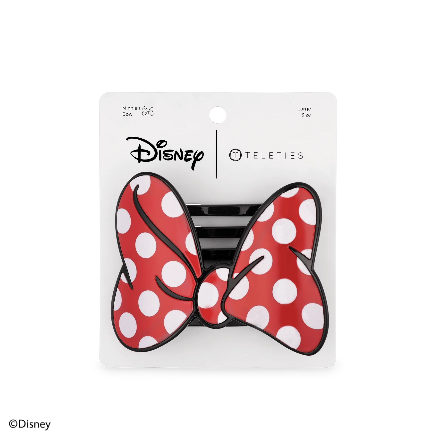 Disney: Minnie's Bow Large Flat Hair Clip - Image 4