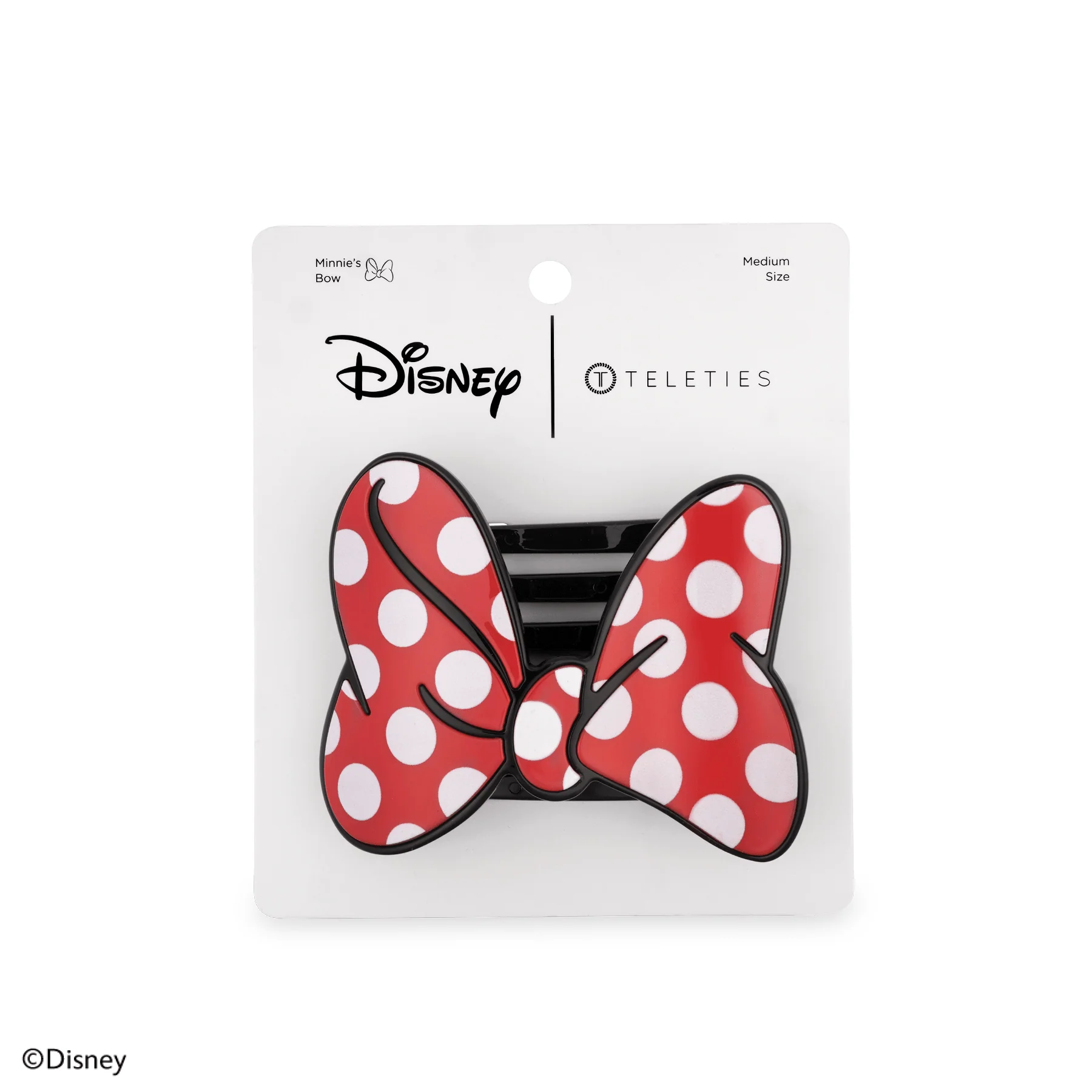 Disney: Minnie's Bow Medium Flat Hair Clip - Image 2