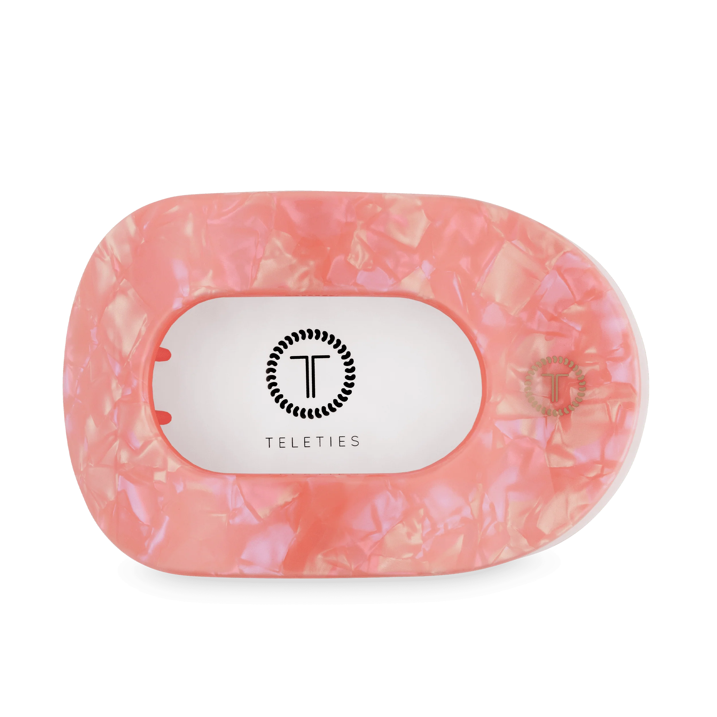 Dreamsicle Large Flat Round Hair Clip - Image 2