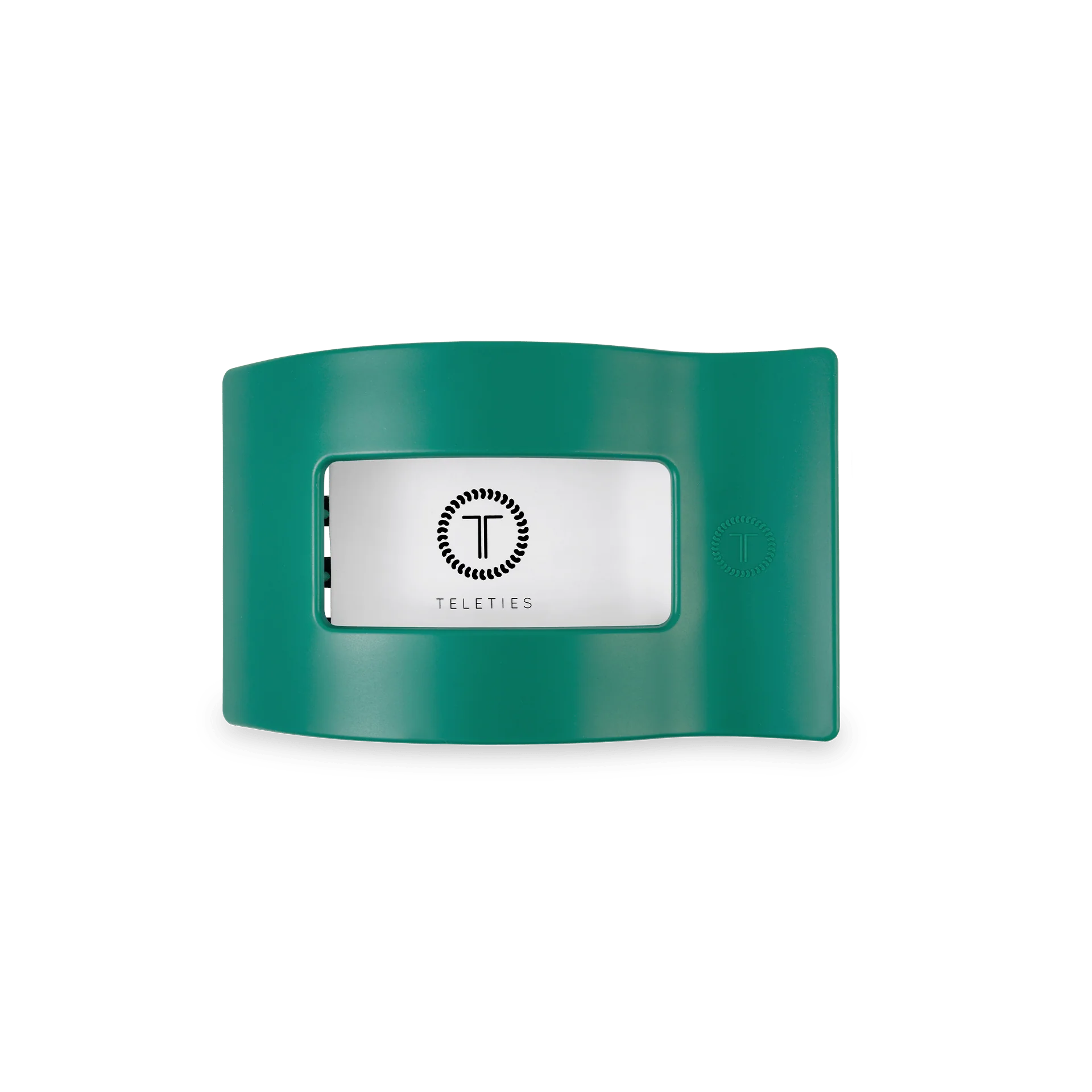 Fir Real Small Flat Rectangle Hair Clip - Image 2