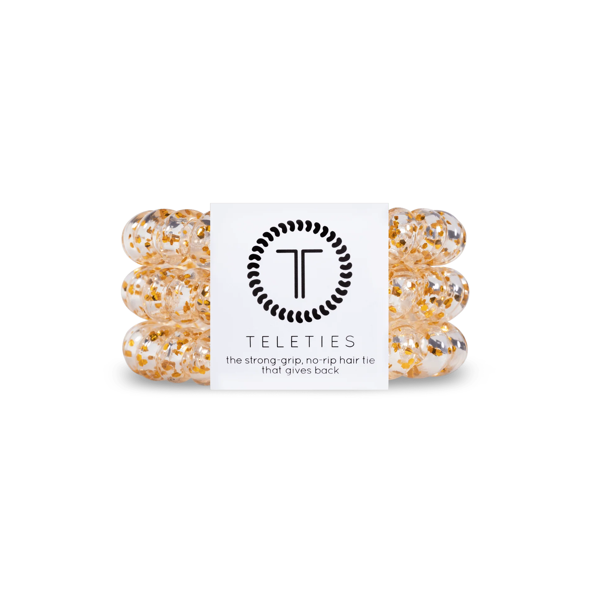 Glitter & Gold Large Hair Ties