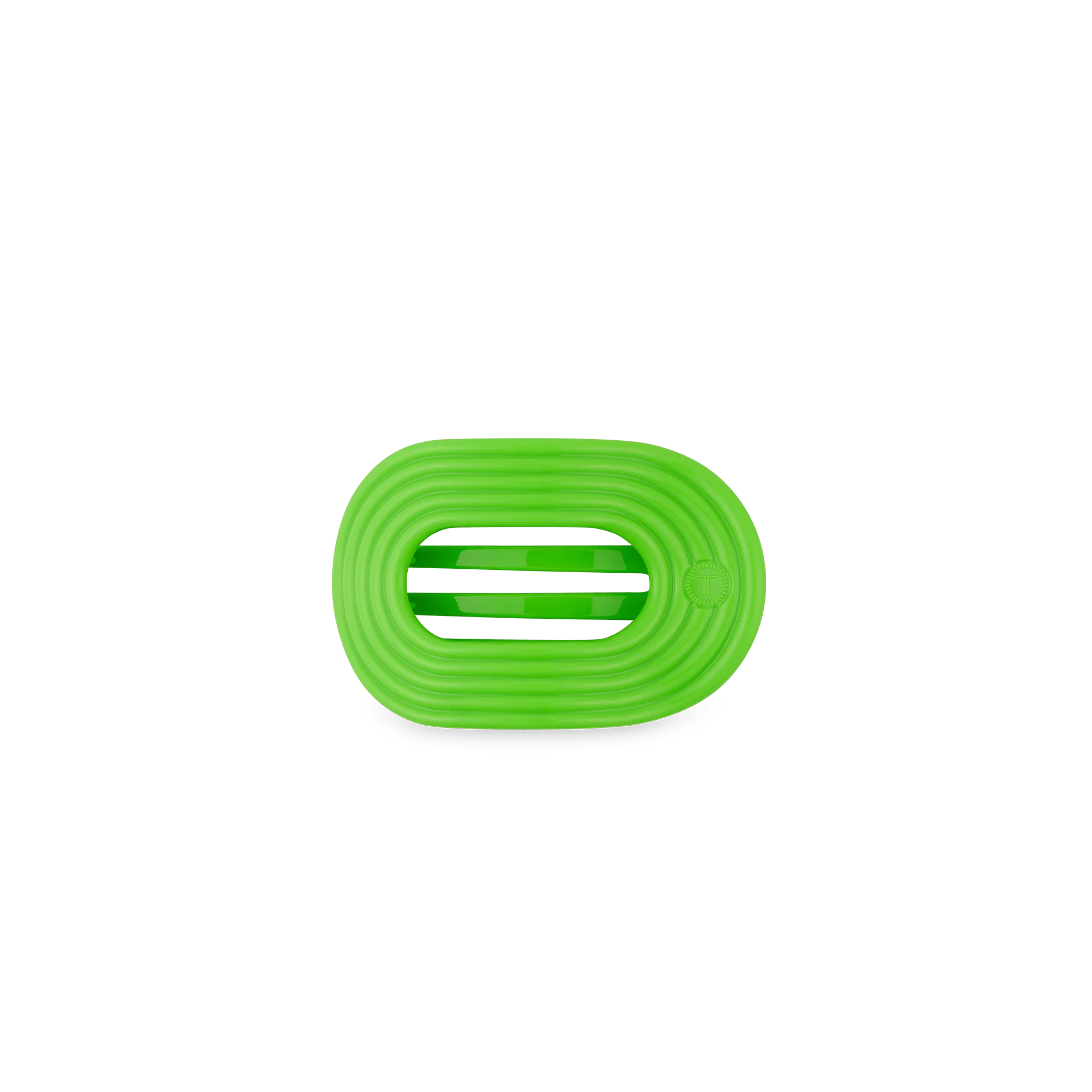 Glow For It Tiny Flat Round Hair Clip