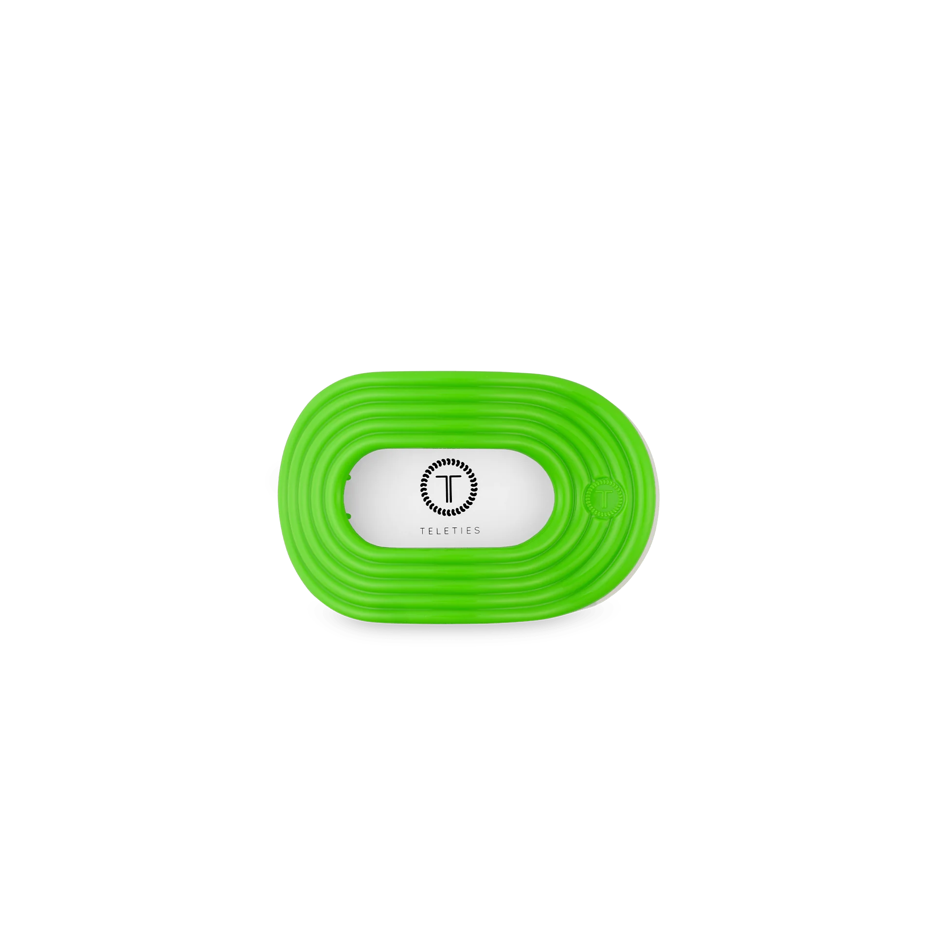 Glow For It Tiny Flat Round Hair Clip - Image 2