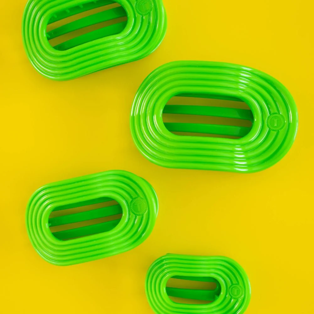 Glow For It Tiny Flat Round Hair Clip - Image 5