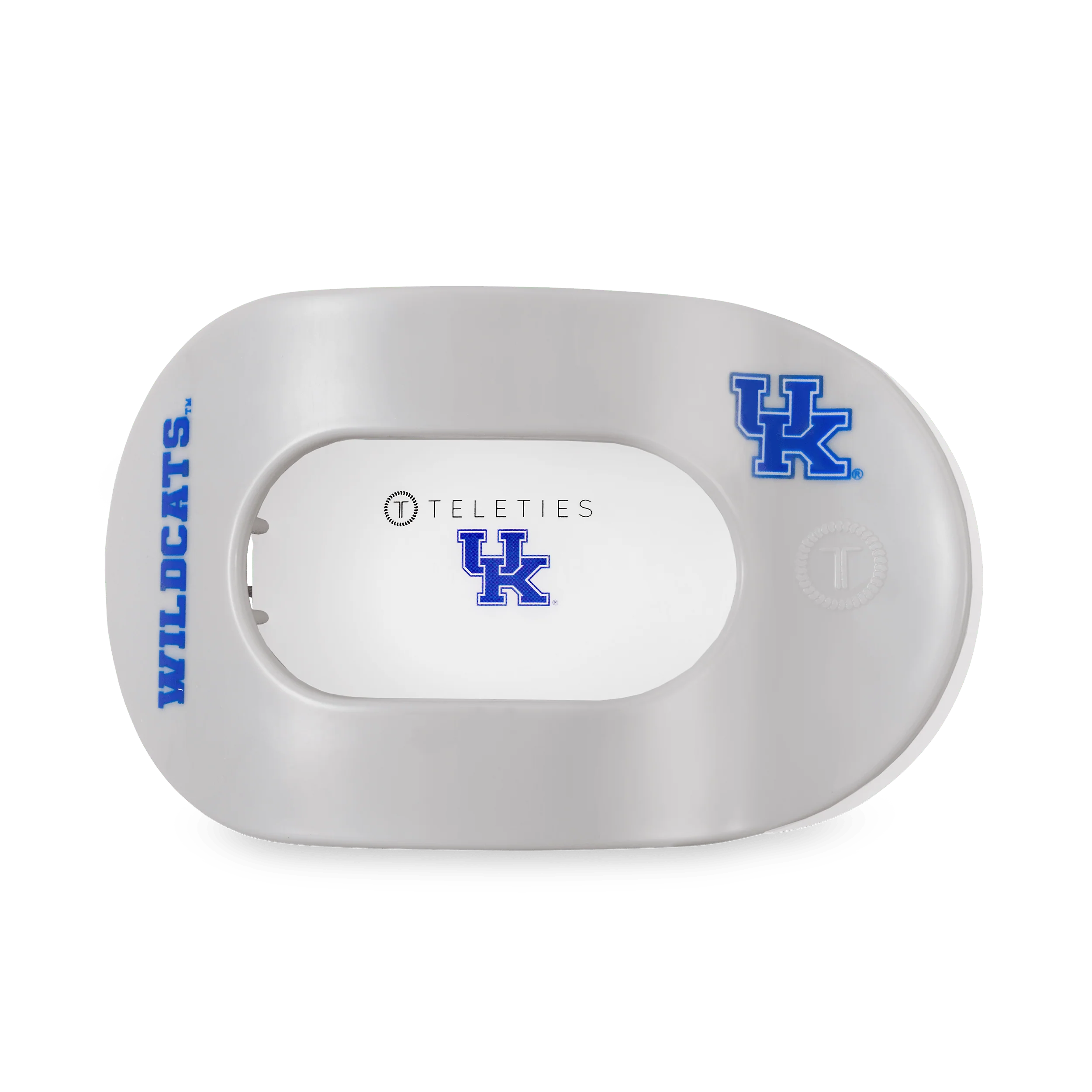 Go Big Blue! Large Flat Round Hair Clip - Image 2