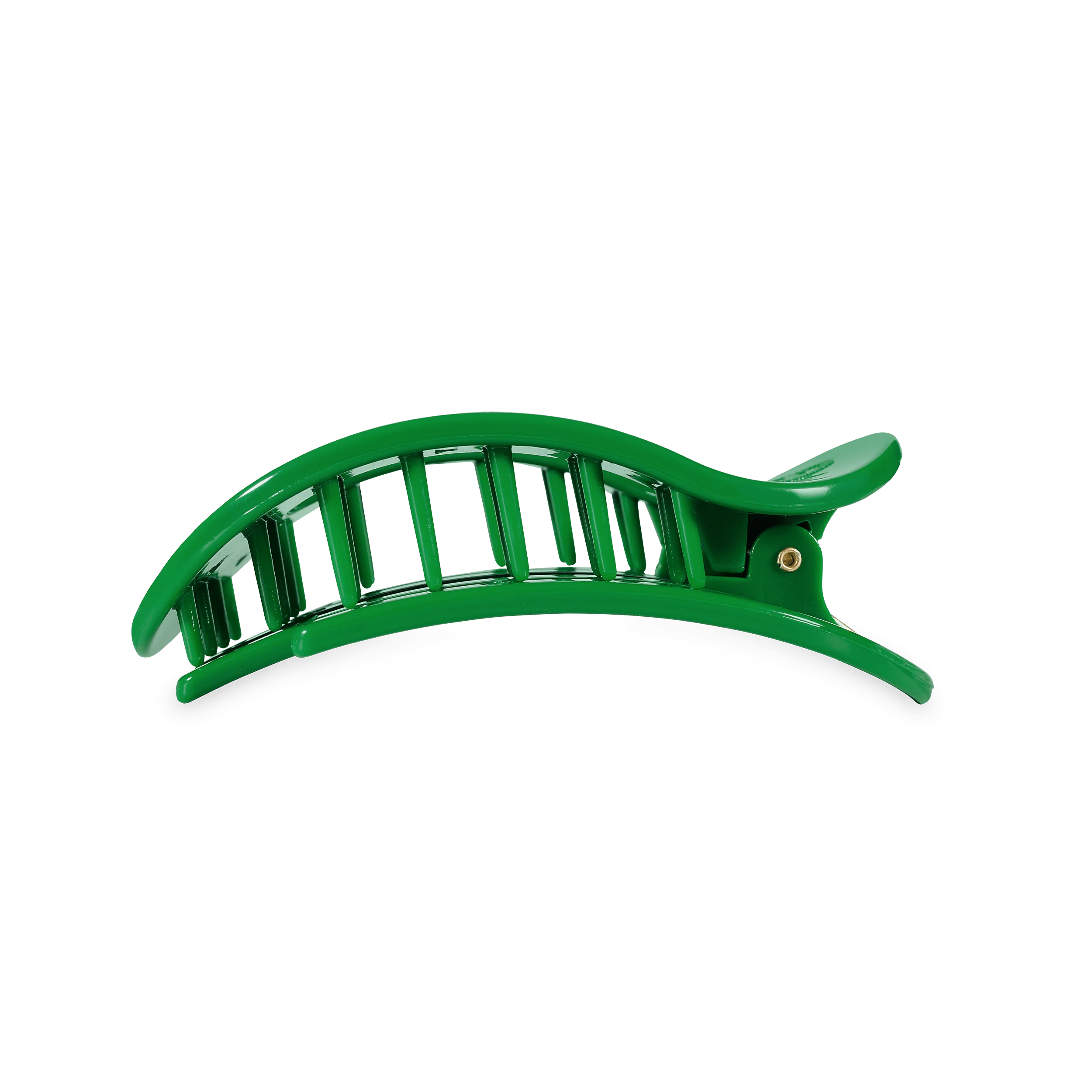 Go Ducks! Medium Flat Round Hair Clip - Image 3