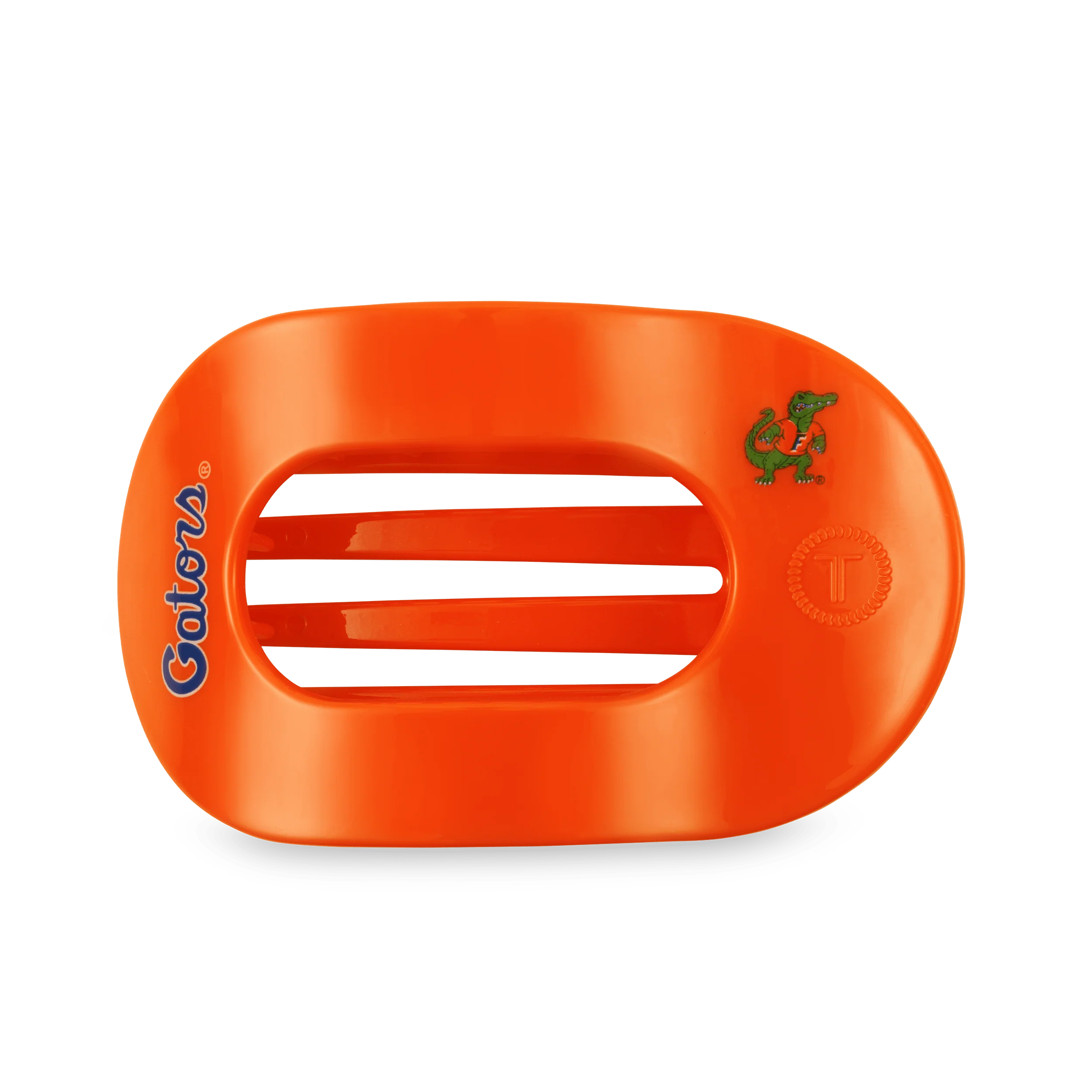 Go Gators! Large Flat Round Hair Clip