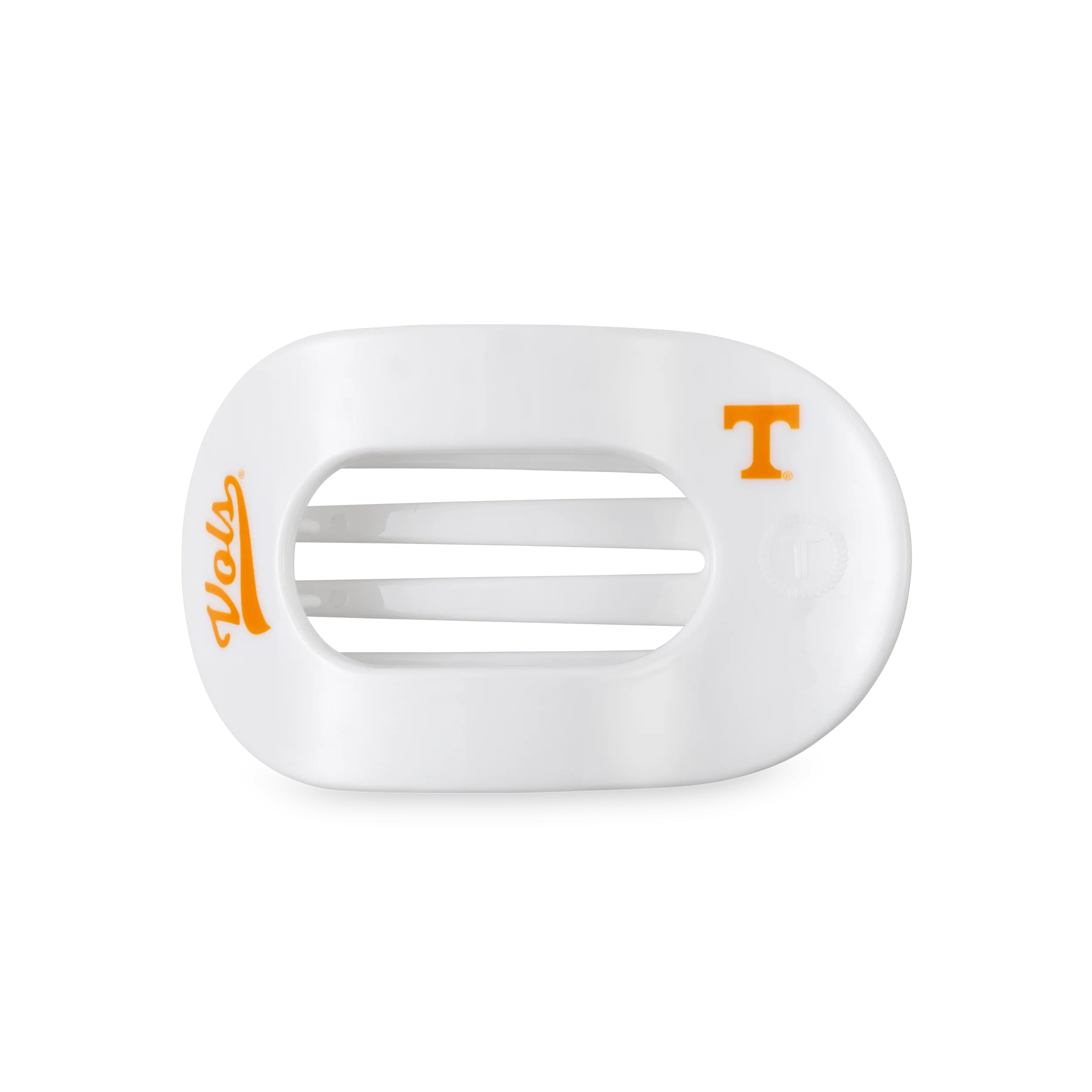 Go Vols! Medium Flat Round Hair Clip