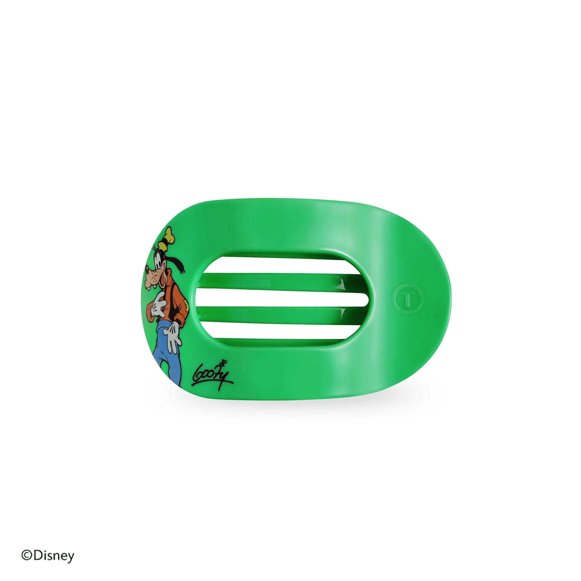 Goofy Small Flat Round Hair Clip