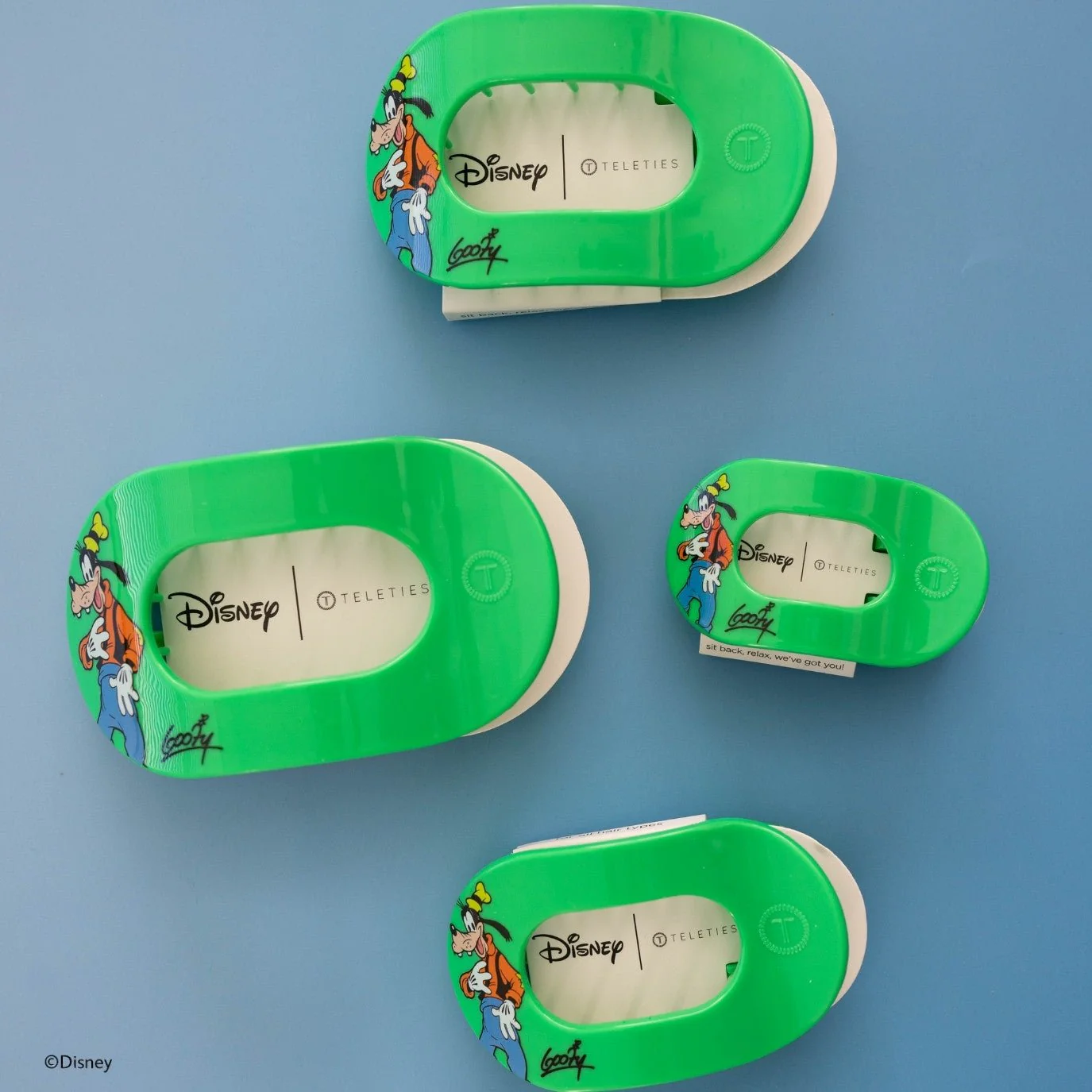 Goofy Small Flat Round Hair Clip - Image 5
