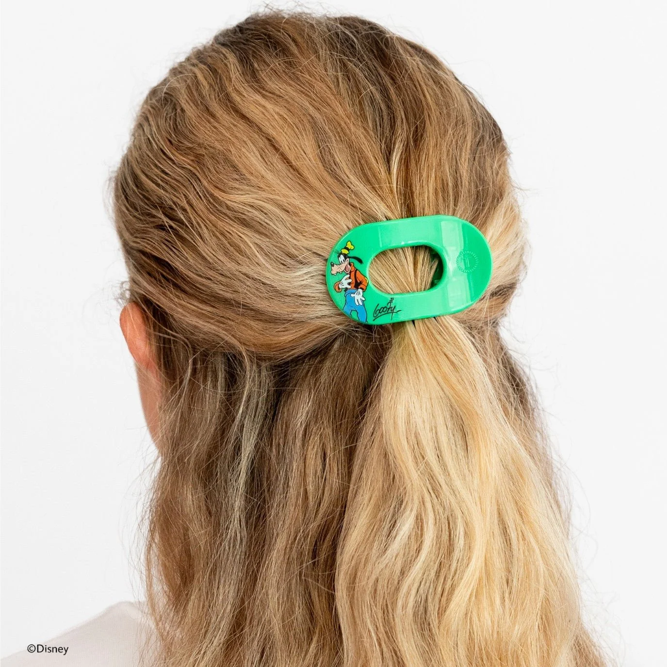 Goofy Tiny Flat Round Hair Clip - Image 4