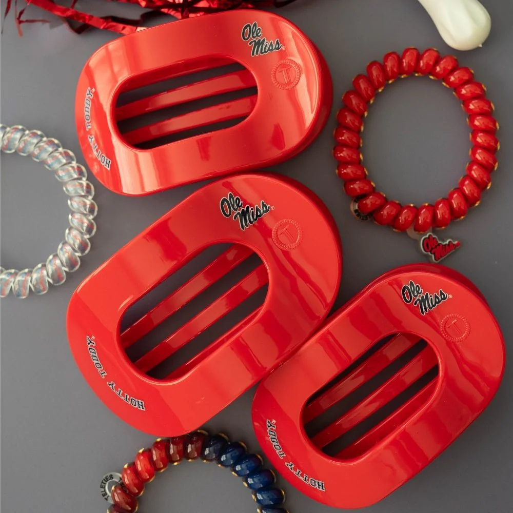 Hotty Toddy! Medium Flat Round Hair Clip - Image 5