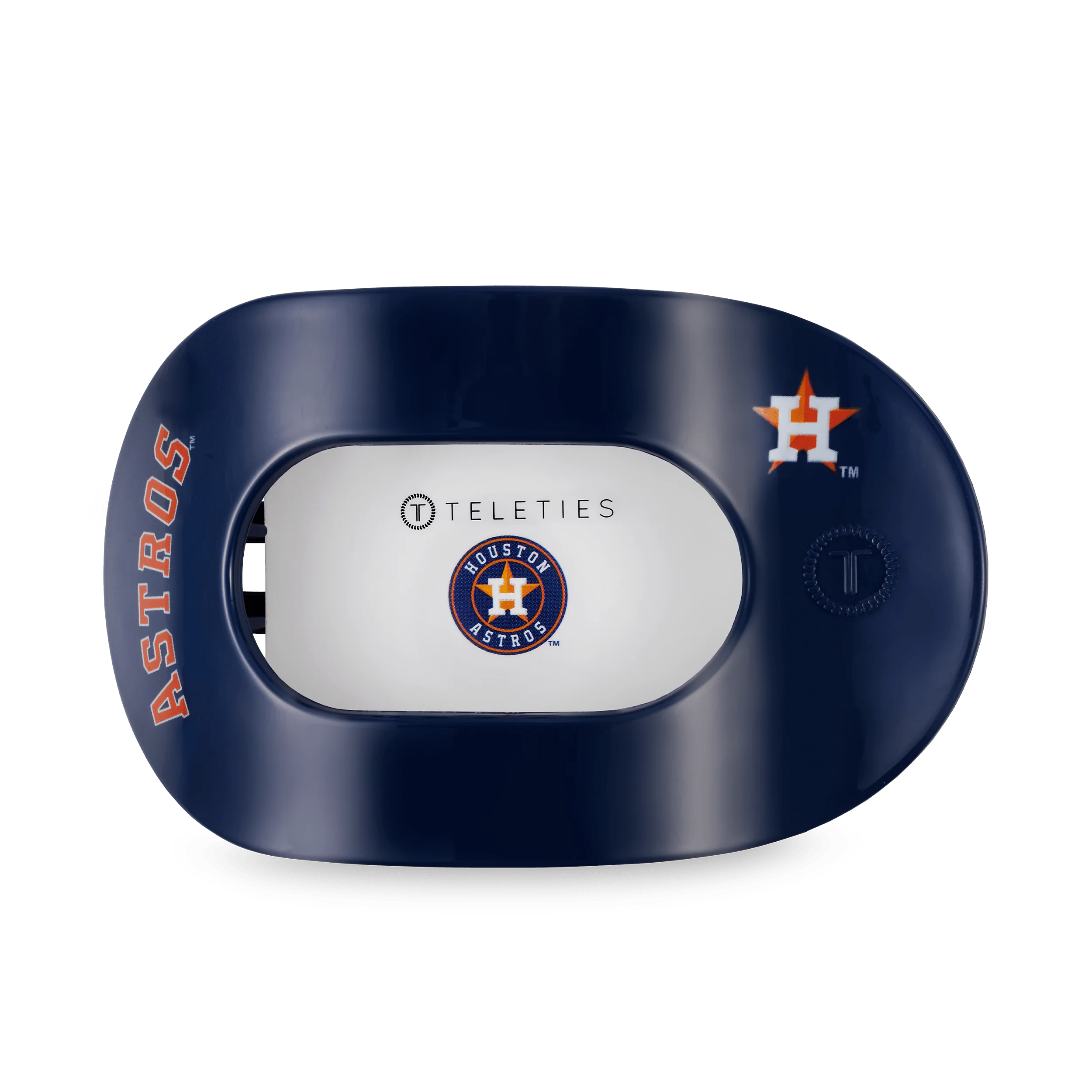 Houston Astros Large Flat Round Hair Clip - Image 2