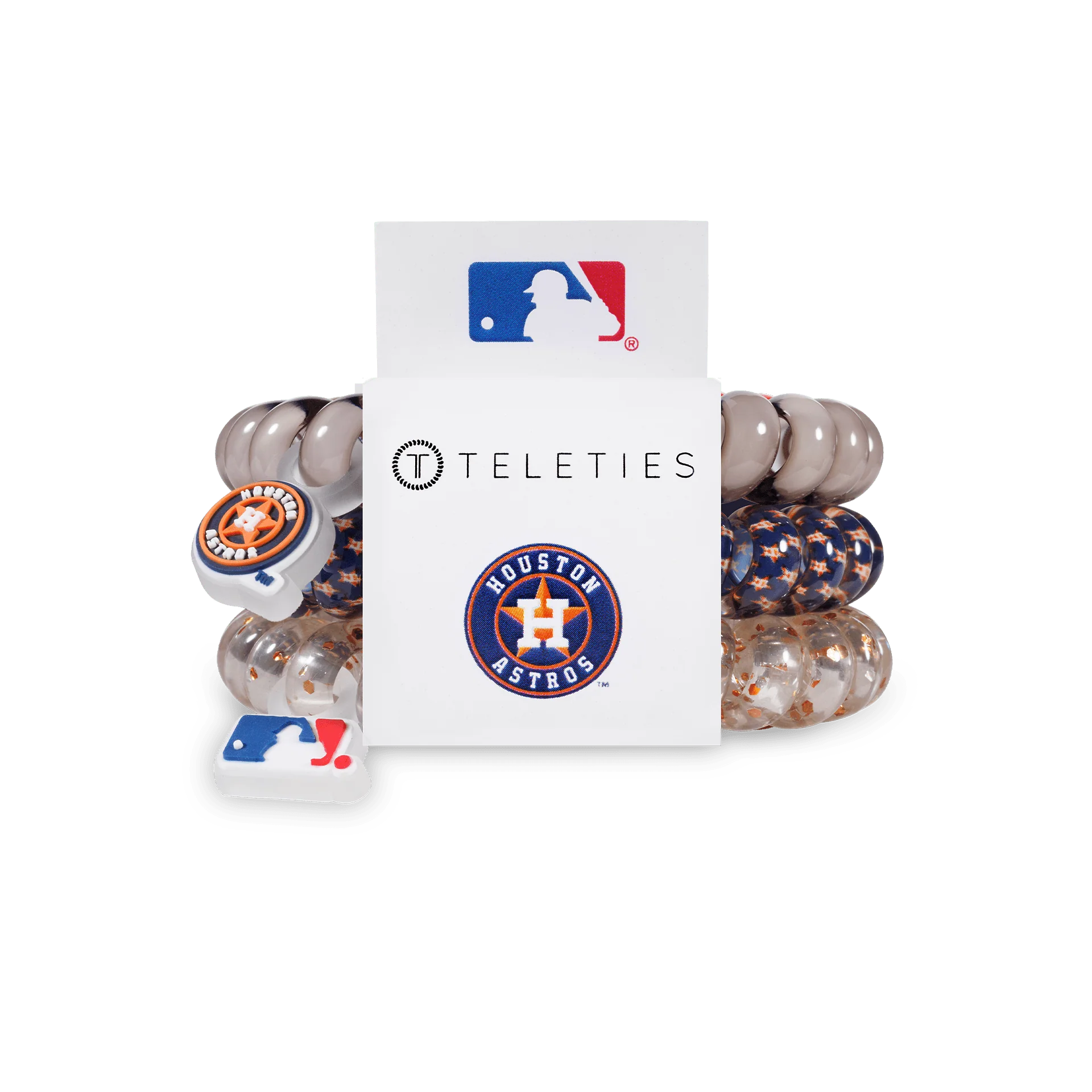 Houston Astros Large Hair Ties