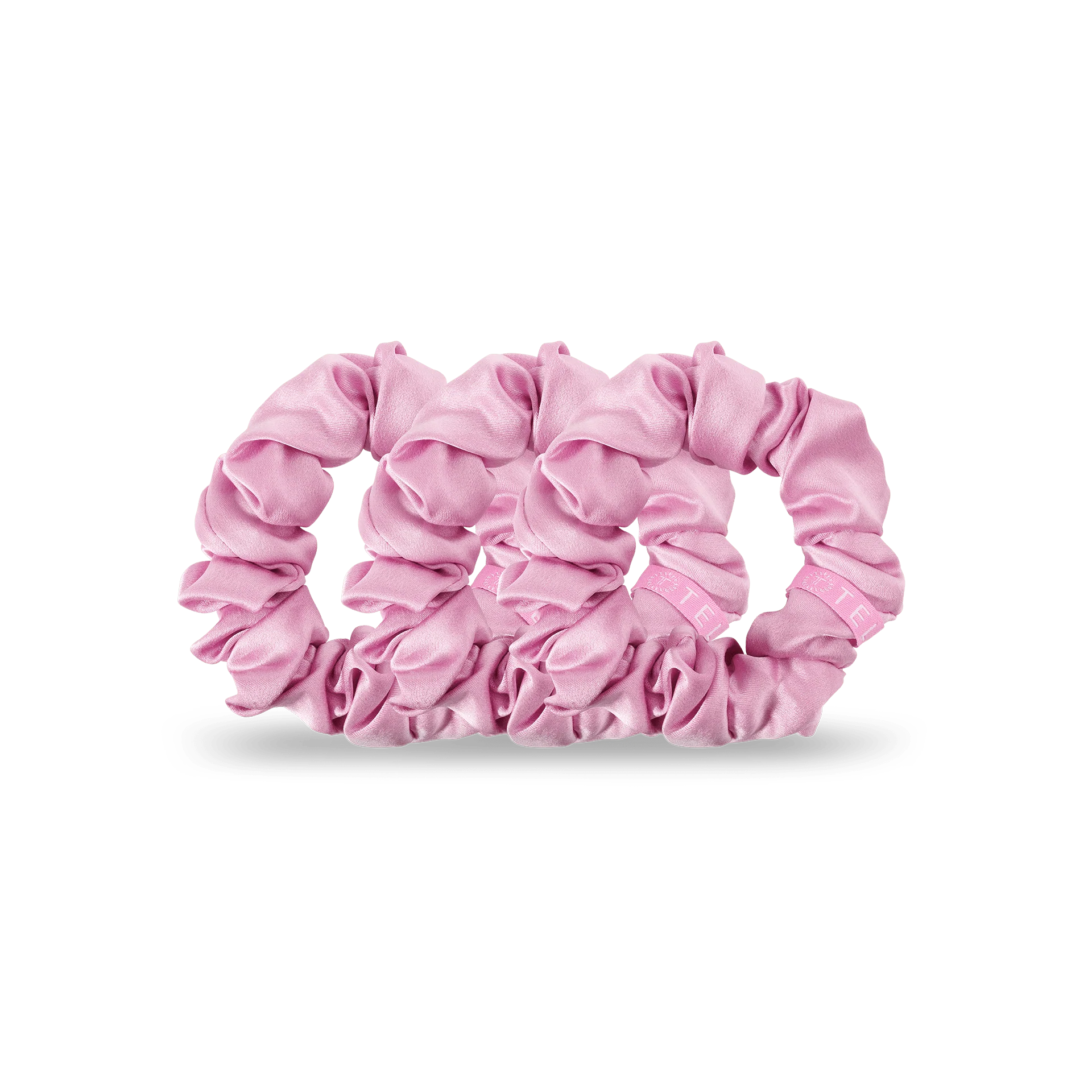 I Pink I Love You Large Silk Scrunchies - Image 2