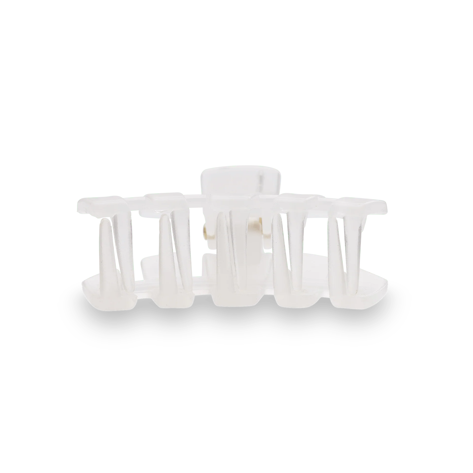 Classic Coconut White Tiny Claw Clip - Image 3