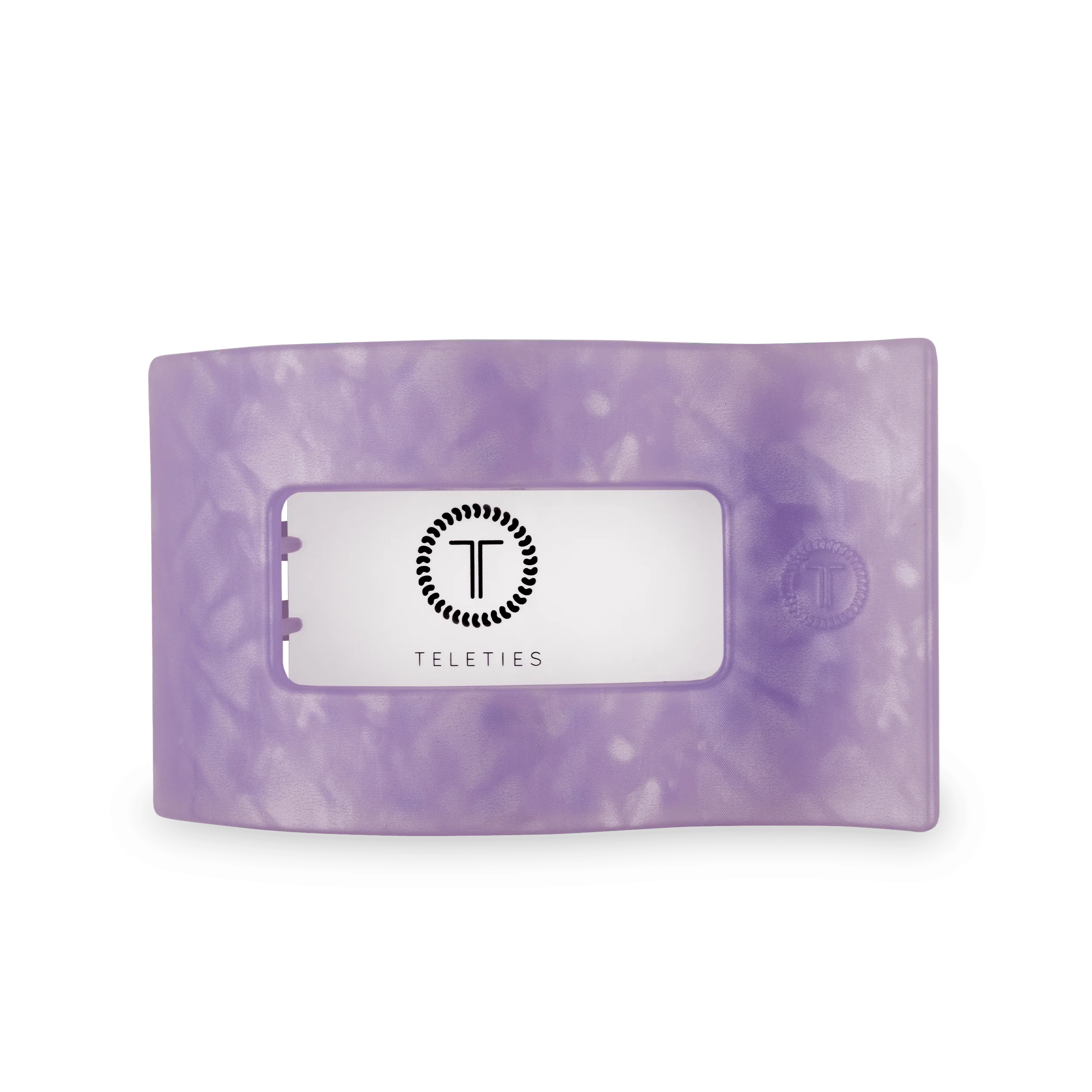 Lavender Mist Large Flat Rectangle Hair Clip - Image 2