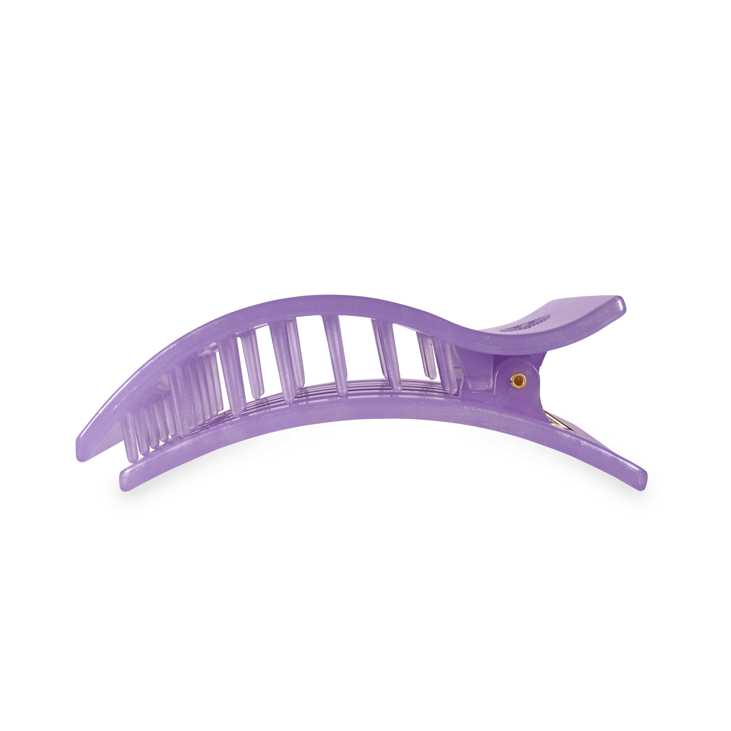 Lavender Mist Large Flat Rectangle Hair Clip - Image 3