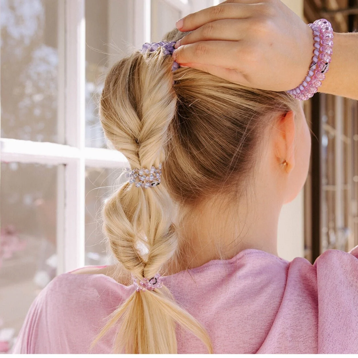 Lavender Mist Small Hair Ties - Image 4