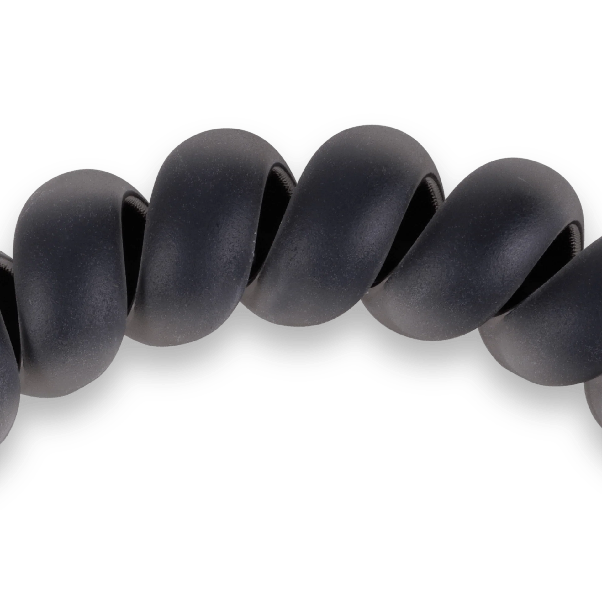 Black Matte Large Hair Ties - Image 4