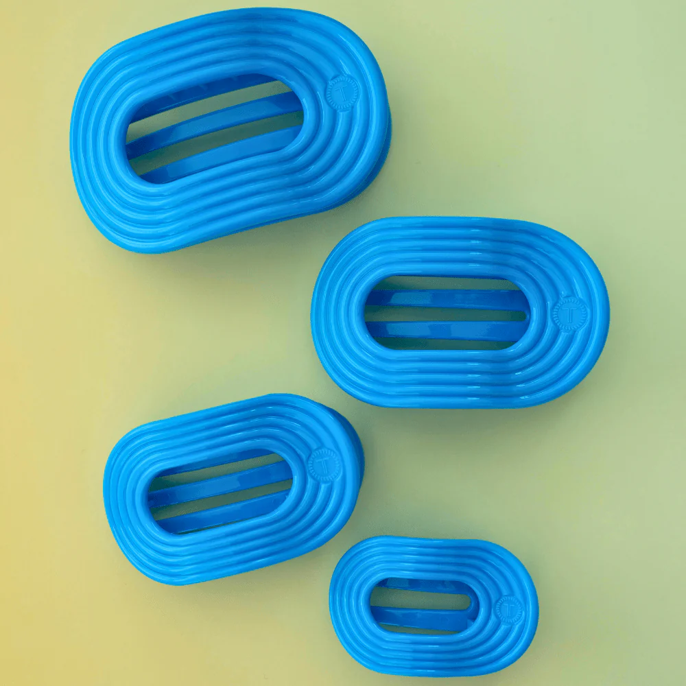 Miami Vice Large Flat Round Hair Clip - Image 5