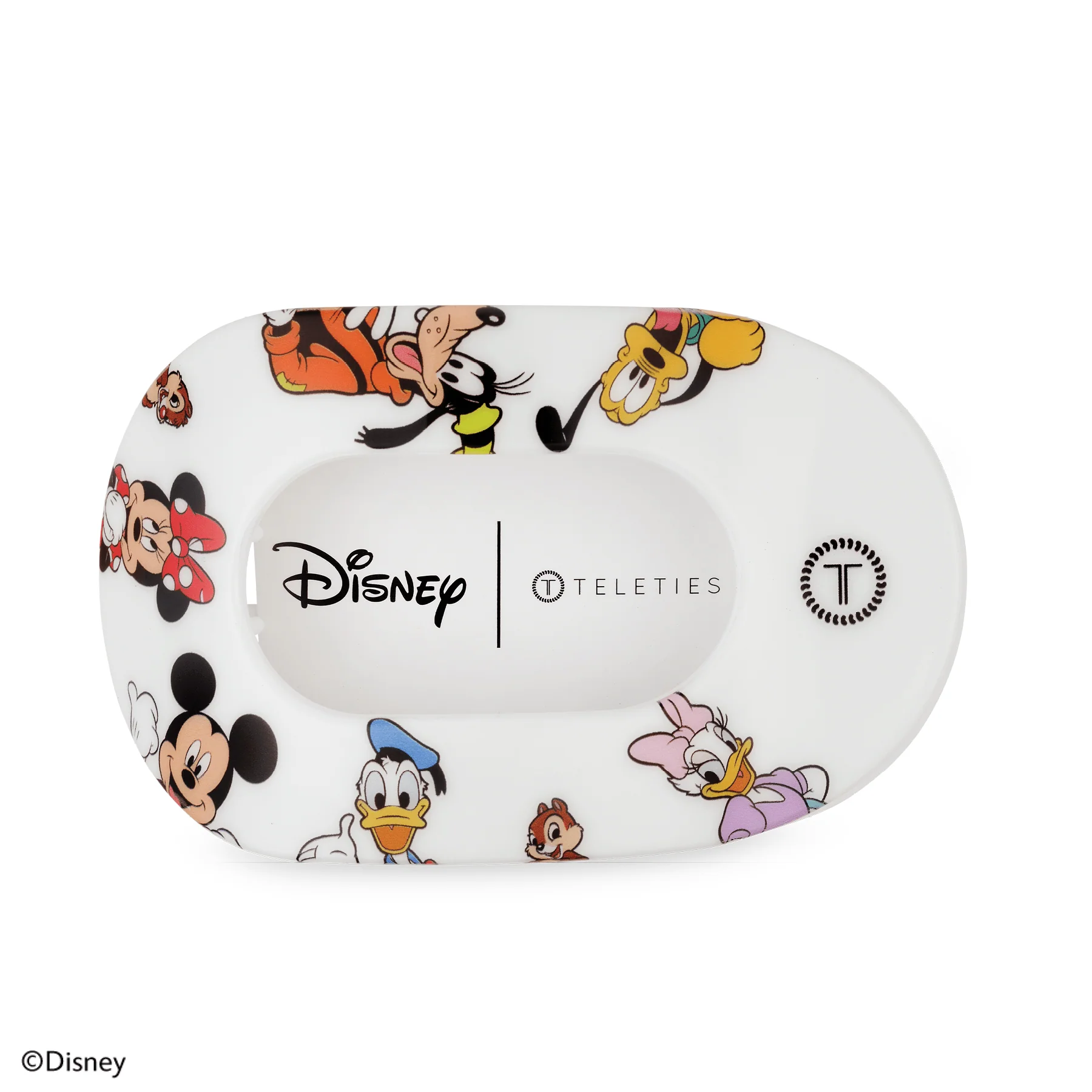 Mickey and Friends Large Flat Round Hair Clip - Image 2