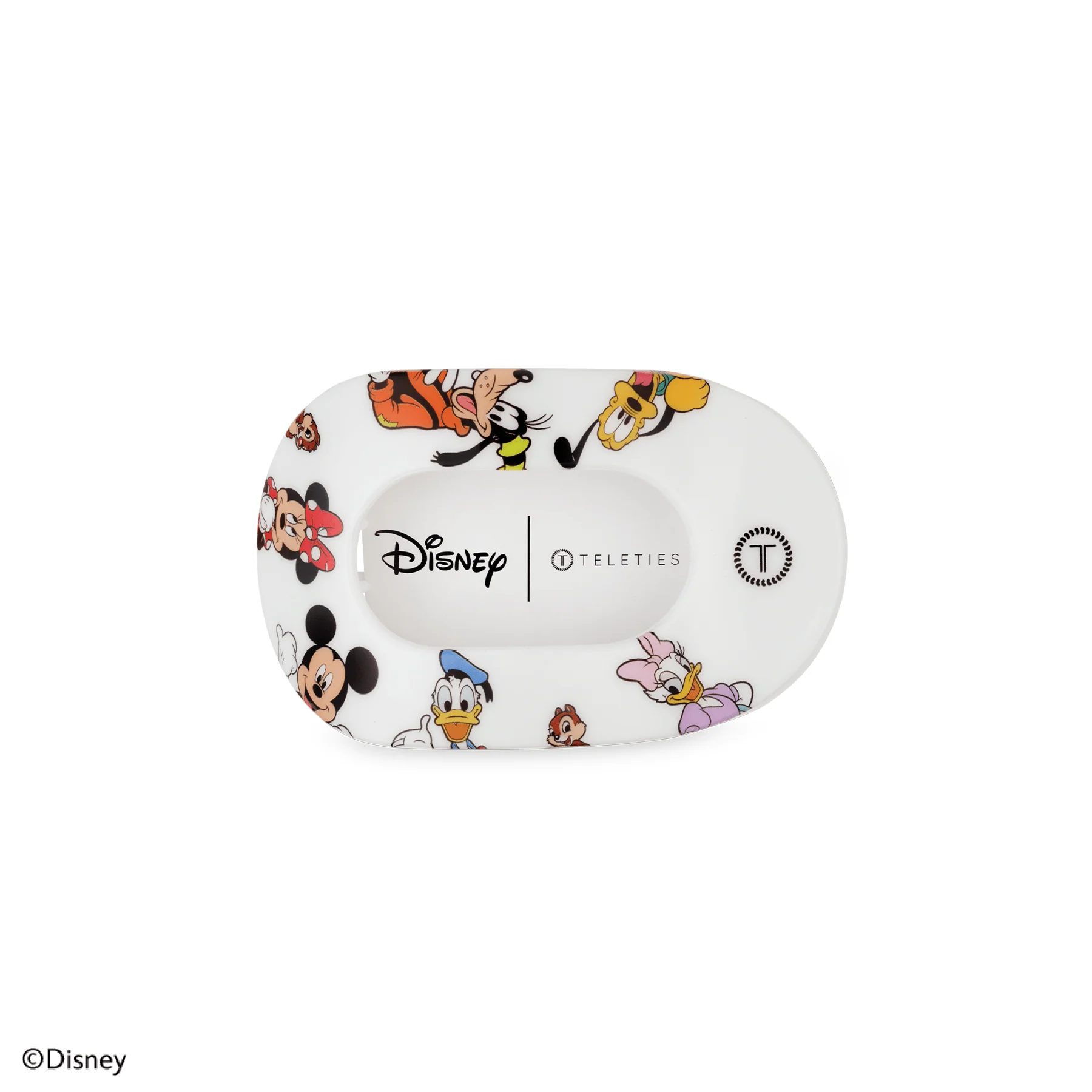 Mickey and Friends Small Flat Round Hair Clip - Image 2
