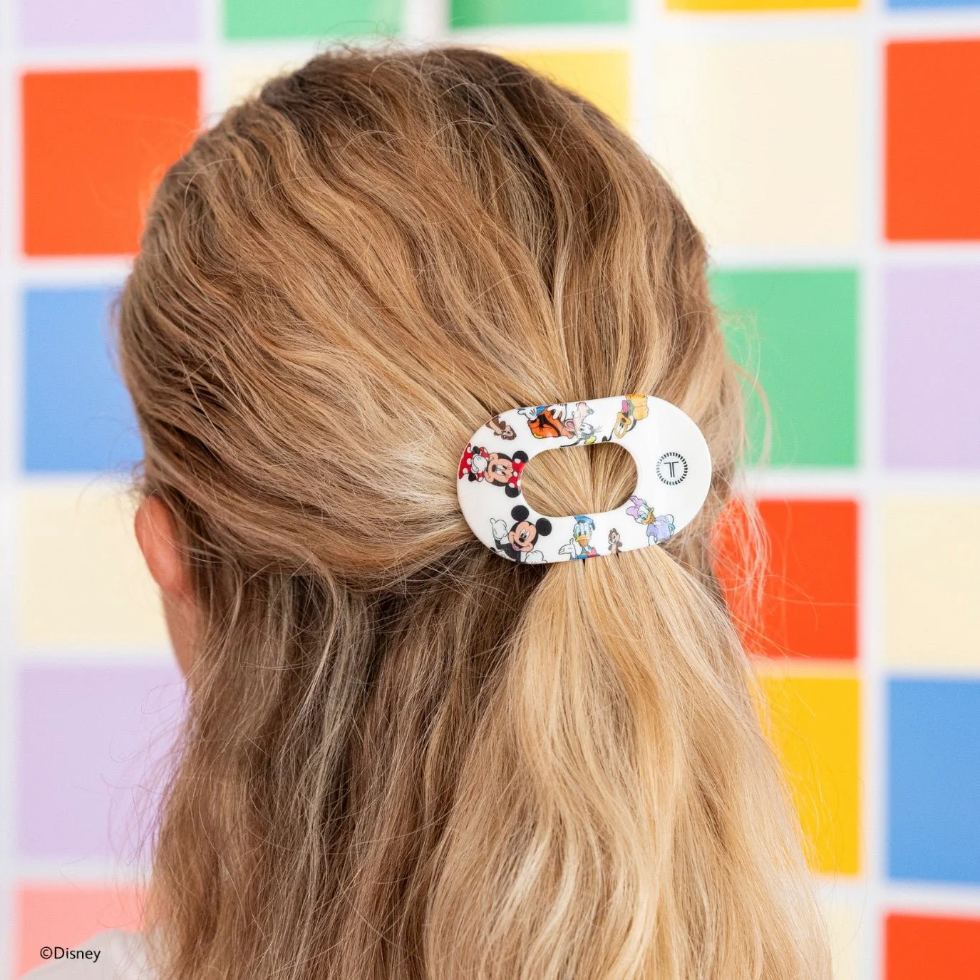 Mickey and Friends Tiny Flat Round Hair Clip - Image 4