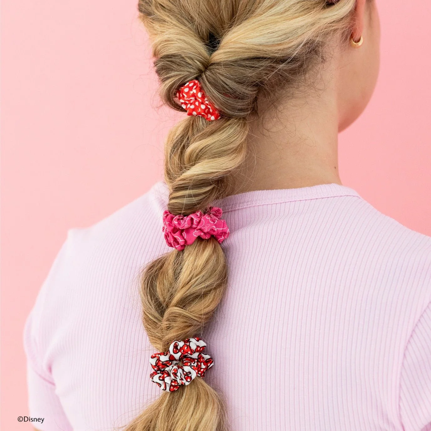 Mickey Mouse and Minnie Mouse Scrunchie Bundle - Image 2