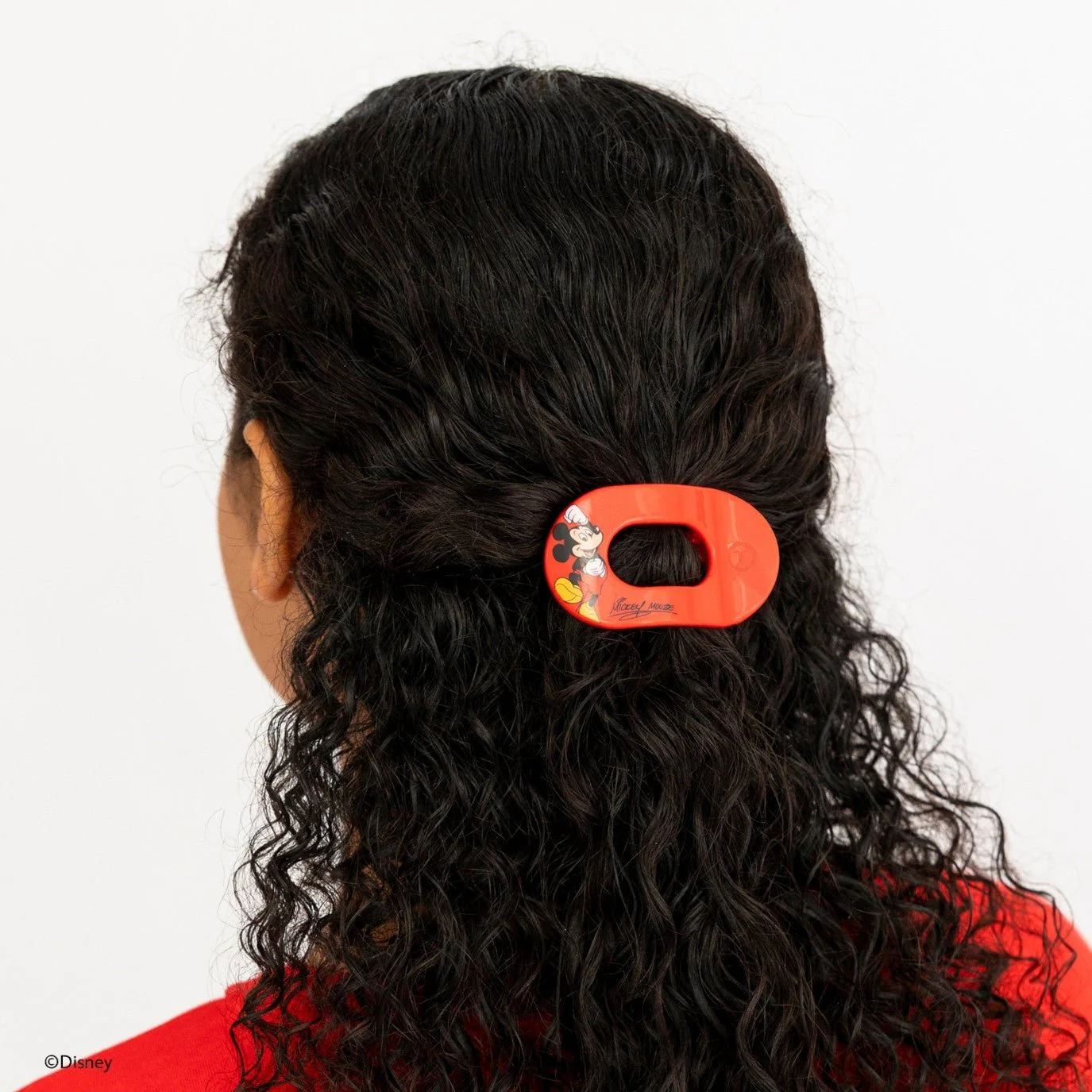 Mickey Mouse Tiny Flat Round Hair Clip - Image 4